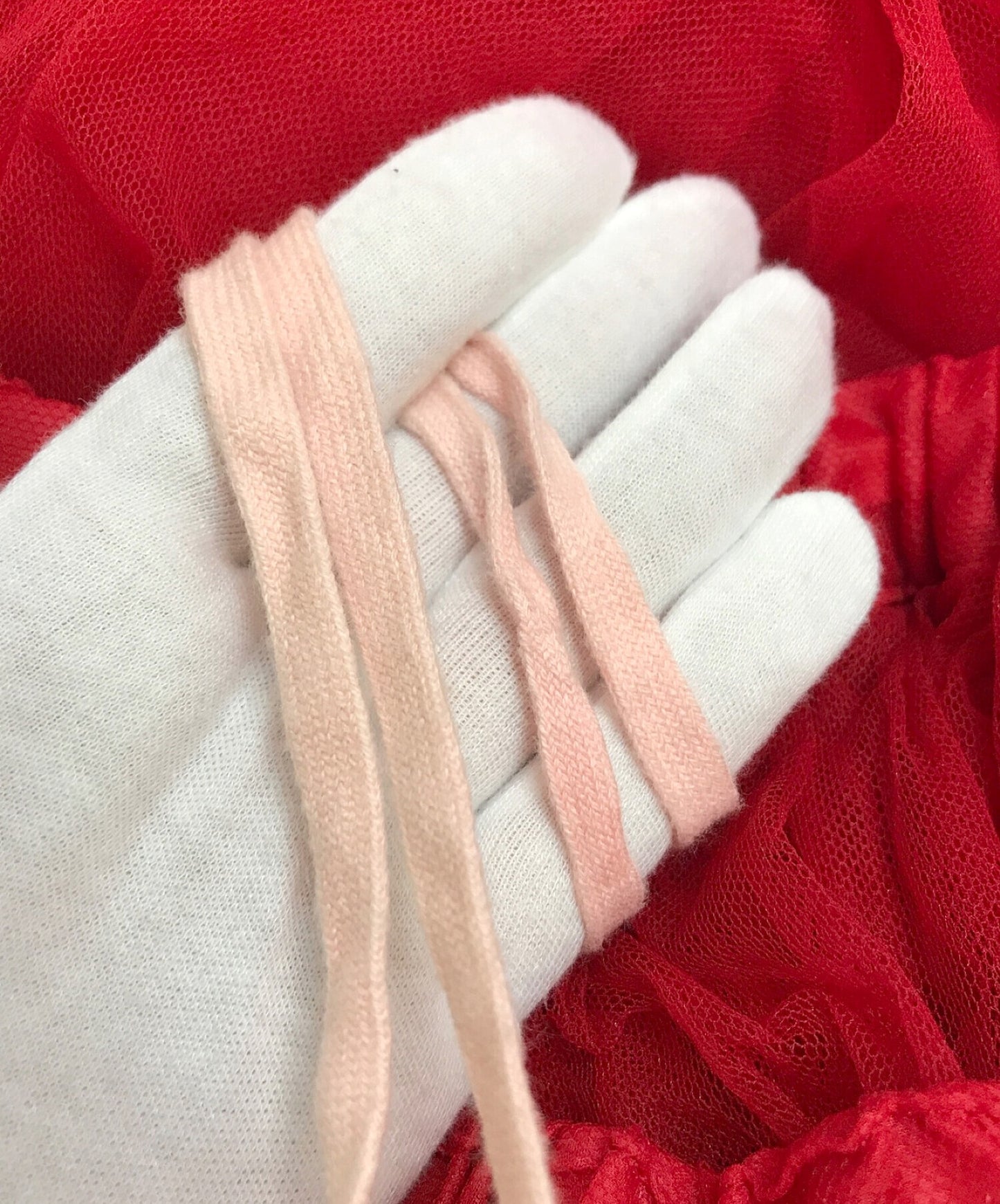 Comme des garcons สาว tulle รวบรวมกระโปรงปริมาตรเปลวไฟ NE-S010