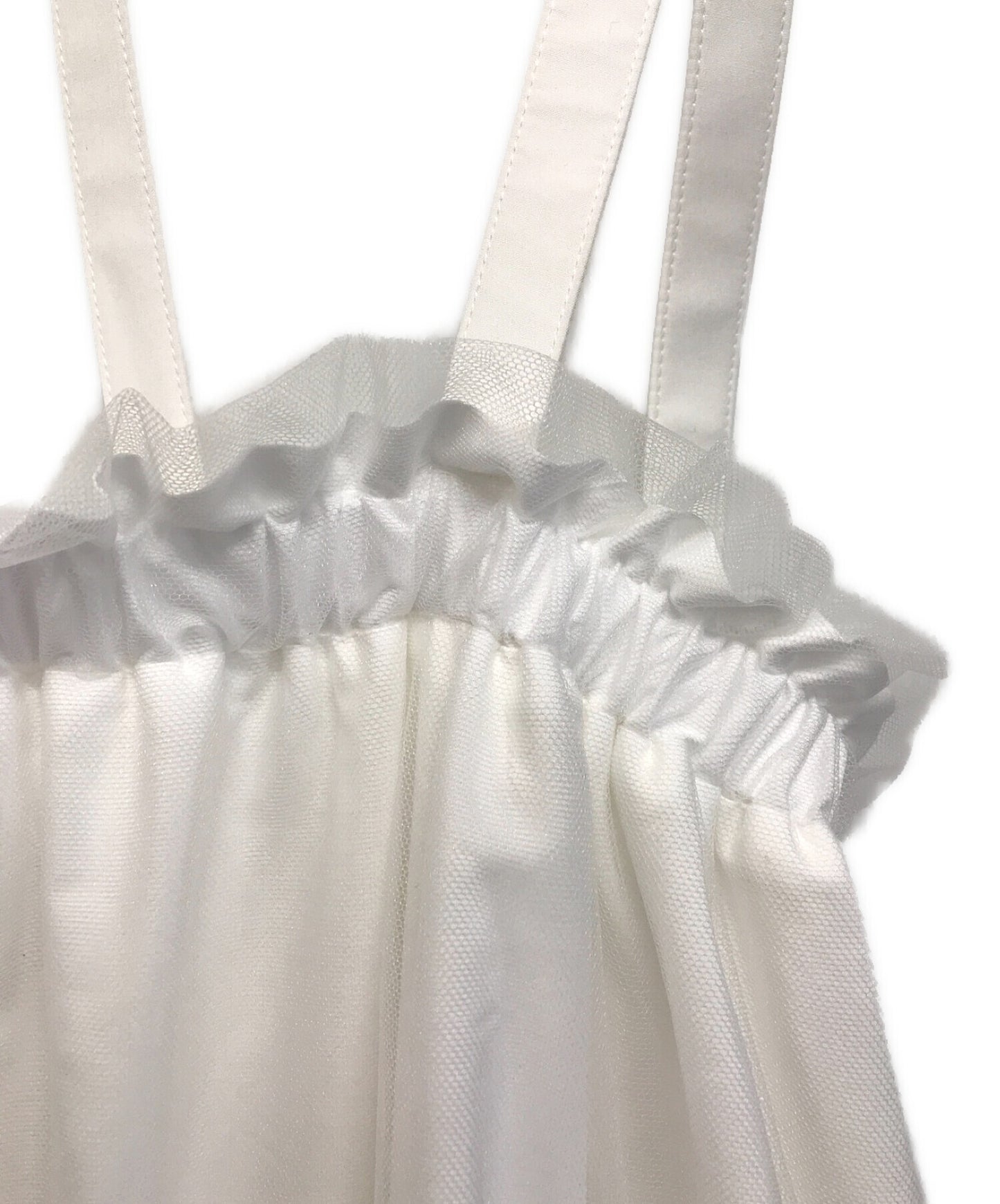 누아르 kei ninomiya comme des garcons tulle jumperskirt 3i-a006