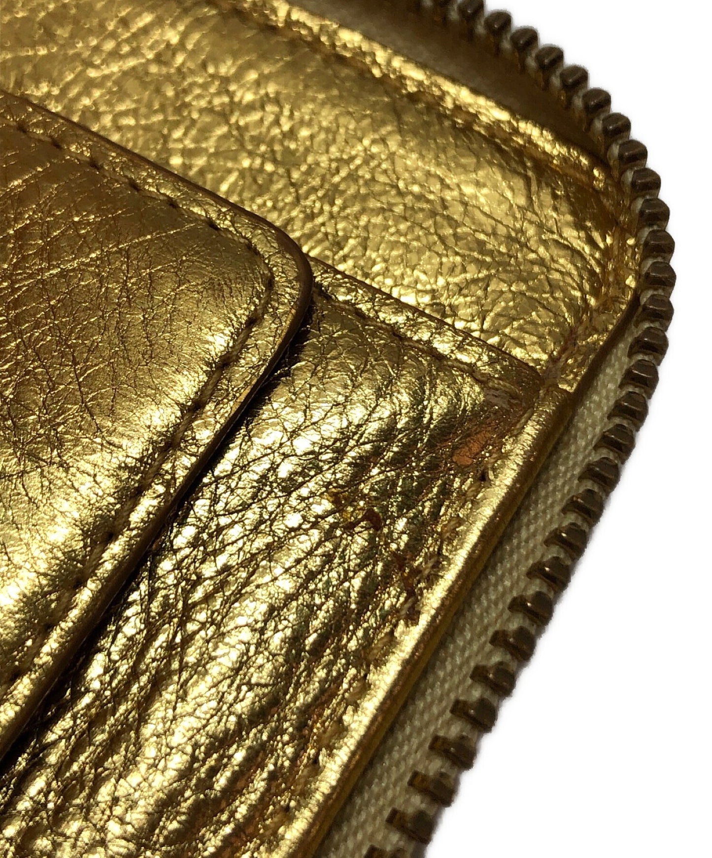 Comme des Garcons Bifold 지갑/지갑/Zip/Gold SA2100G