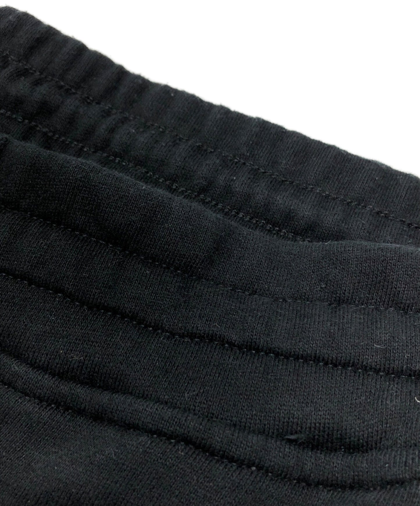 Yohji Yamamoto签名徽标刺绣运动裤,锥形/轻松HE-T95-089