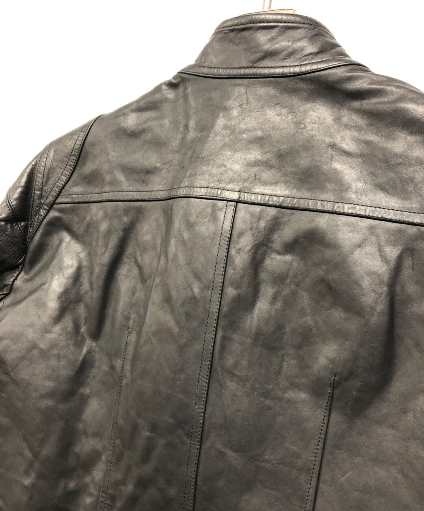 Rick Owens LGW 가죽 자켓 RU01B1769