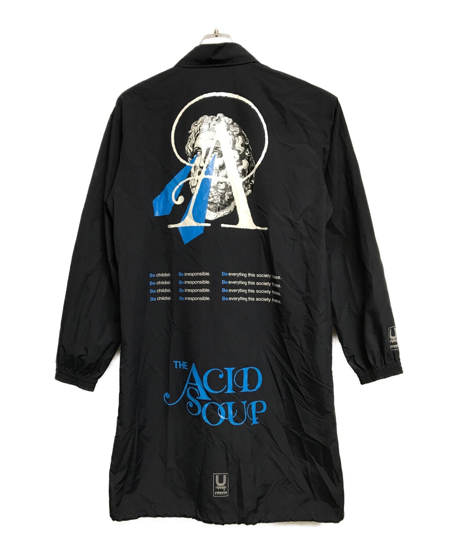 UNDERCOVER JUN TAKAHASHI The ACID SOUP PRINT LONG COACH JACKET UCW9301