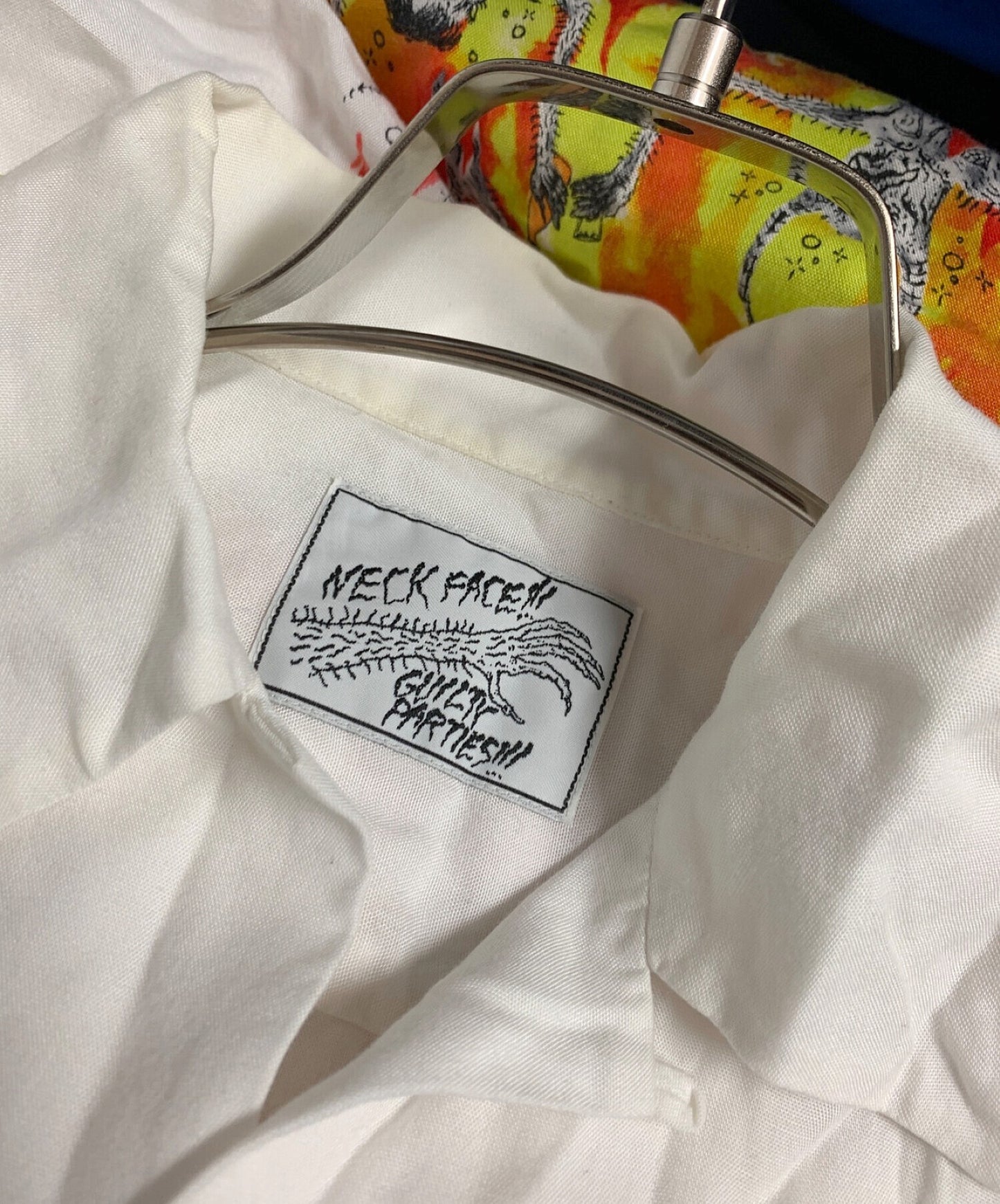 Wacko Maria Neck Face 열린 칼라 셔츠