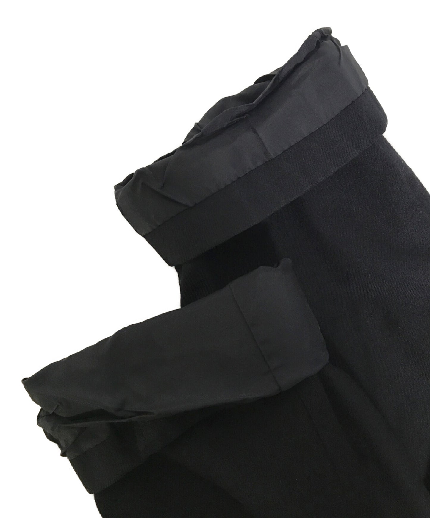 Comme des Garcons Homme Deux 울 스텐실 칼라 코트 DC-54001m