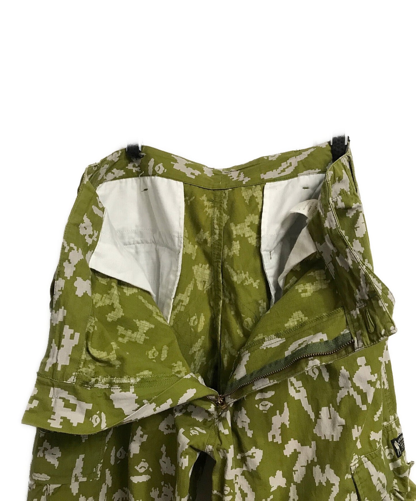 沐浴猿檔案Saldecimo迷彩貨物褲