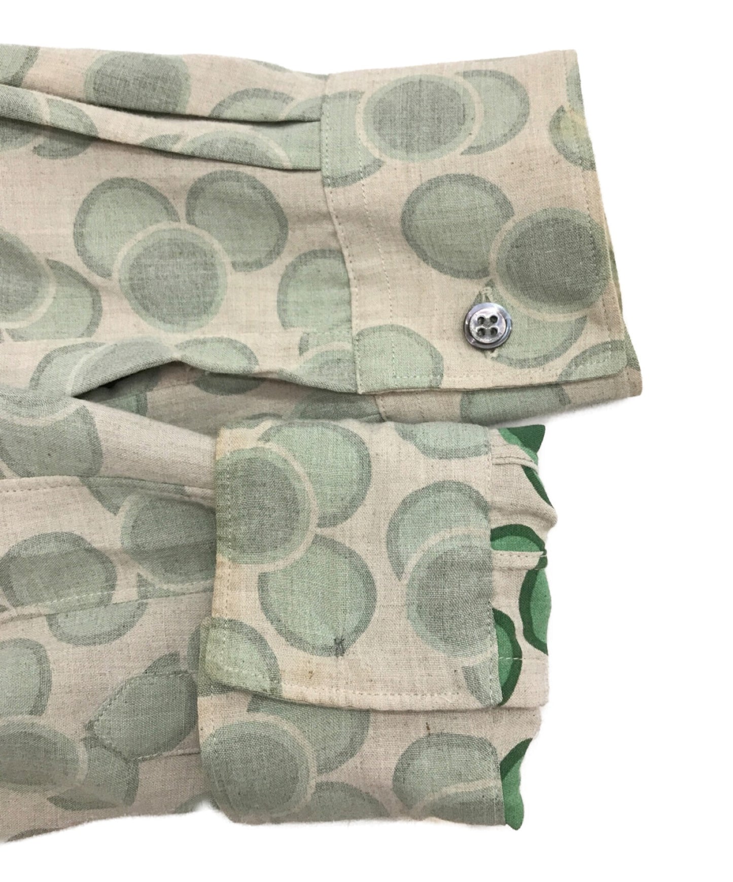 Comme des Garcons 셔츠 전환 소매 디자인 셔츠