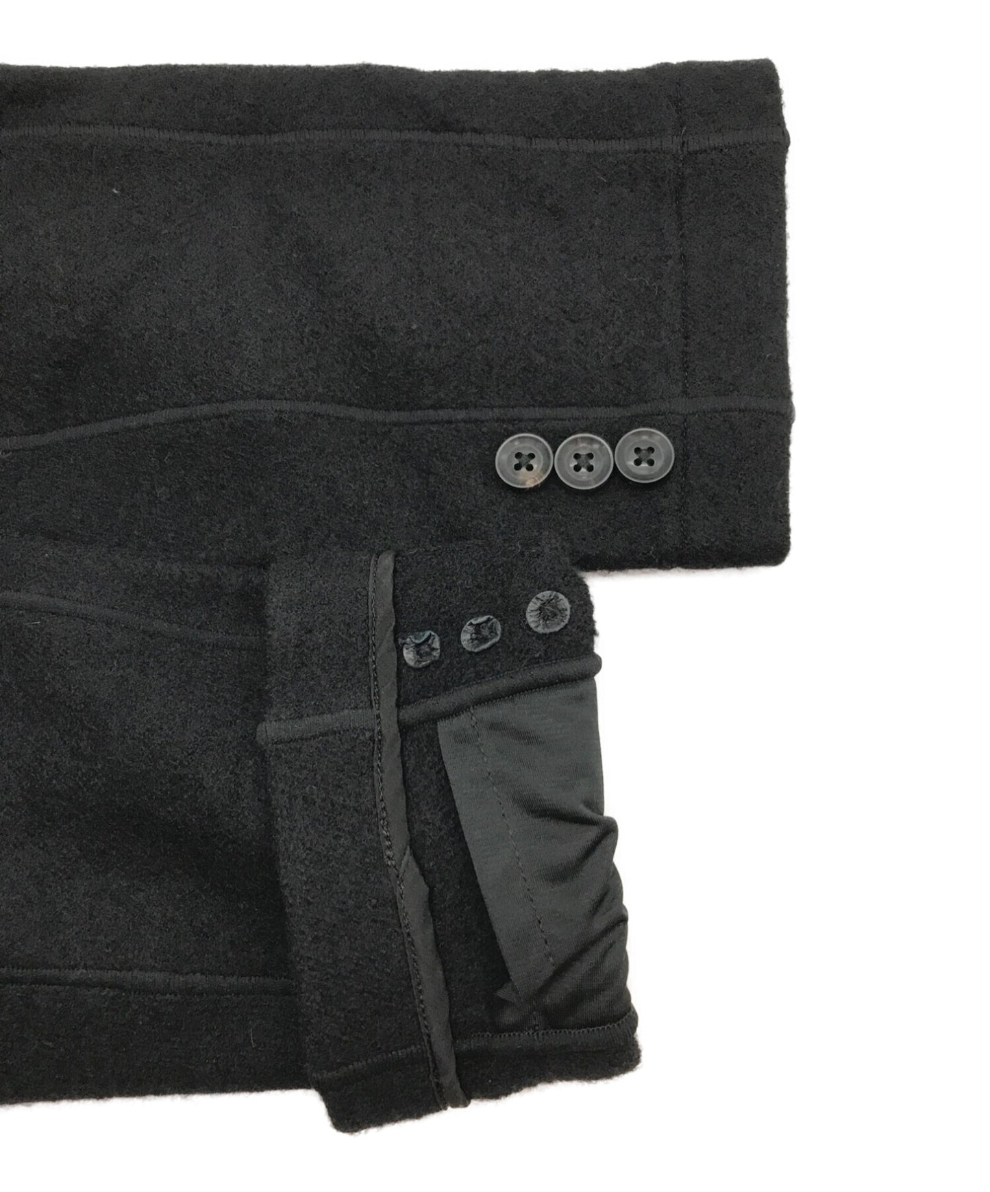 Yohji Yamamoto 의상 D Homme 바디 모양의 양모 긴 코트 / Industyle HR-C88-157