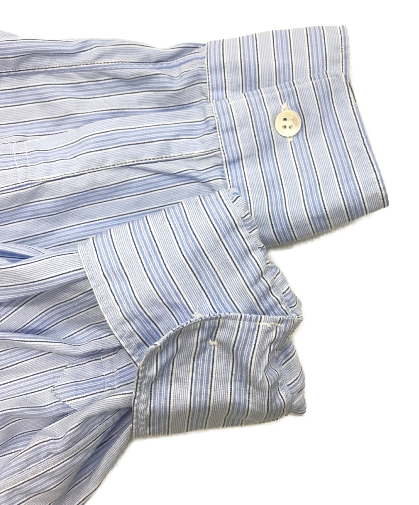 Comme des Garcons 셔츠 자수 스트라이프 셔츠 / 긴 소매 셔츠 / 자수 / AD1994 FW-01019M