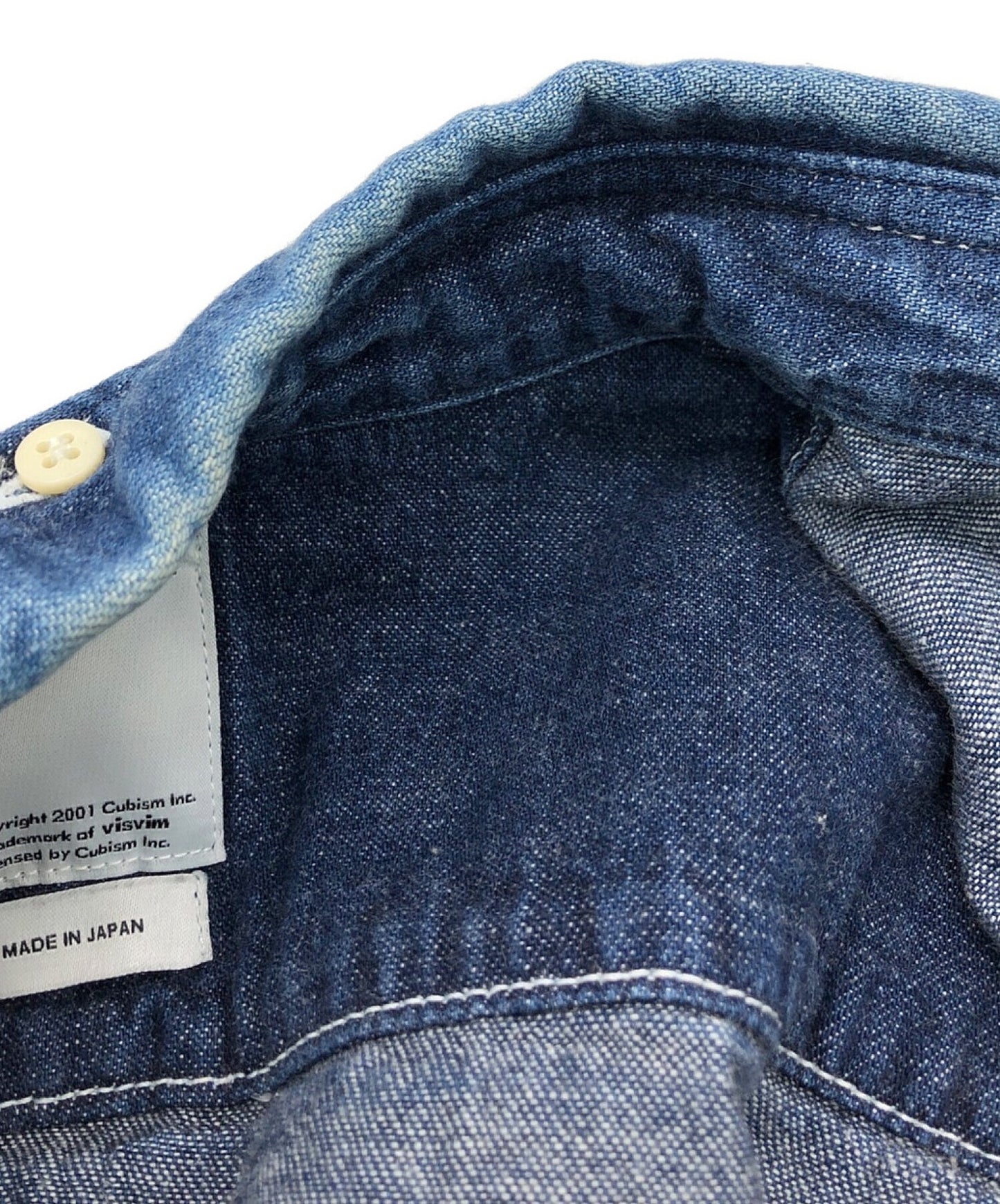 Visvim B.D.衬衫一洗