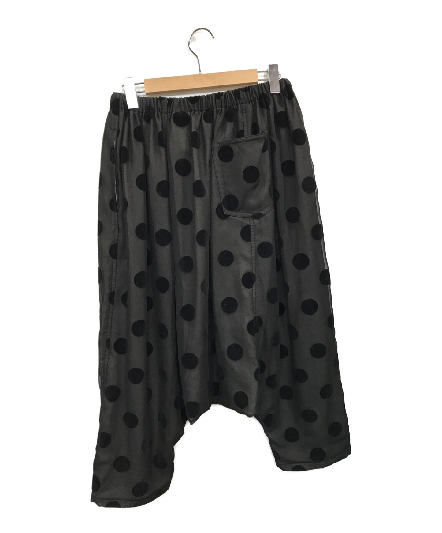 tao comme des garcons羊群印刷的dot sarouel pant tj-p005
