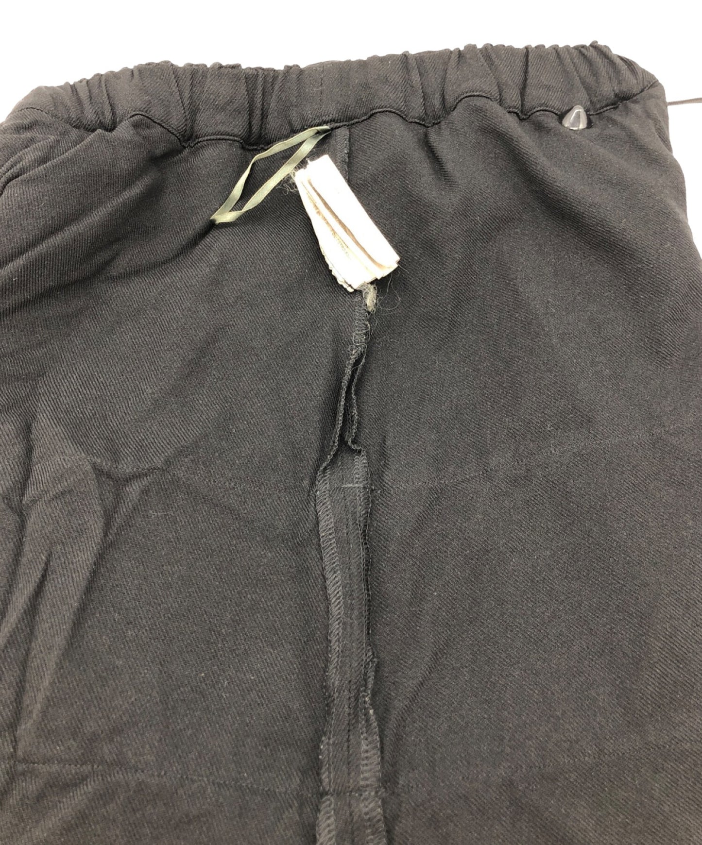 Comme des Garcons 폴리 에스테르는 끈으로 묶인 긴 치마 RD-S002