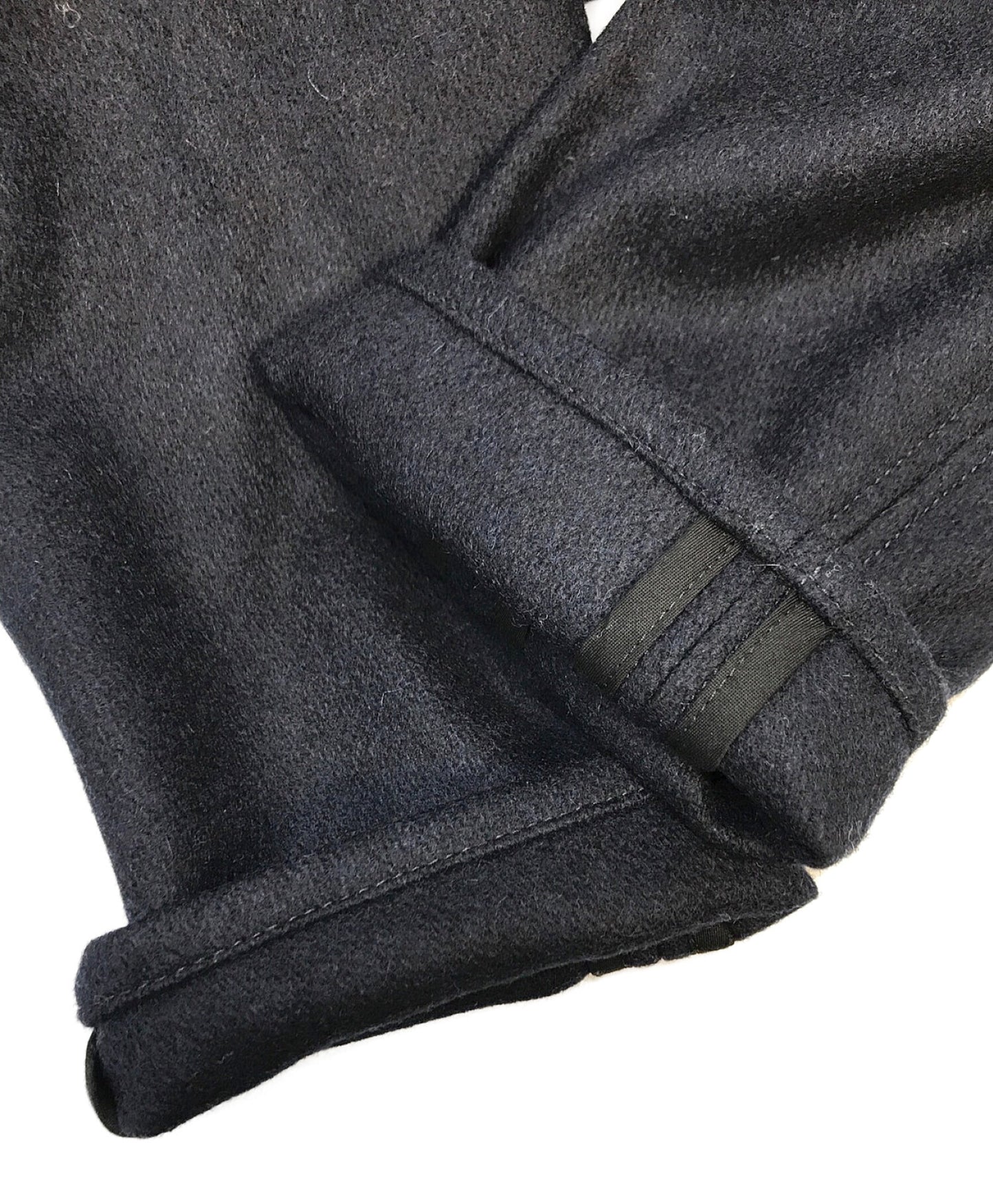 COMME DES GARCONS衬衫羊毛宽布平原×聚酯迷彩×棉质斜纹外套17AW W25170