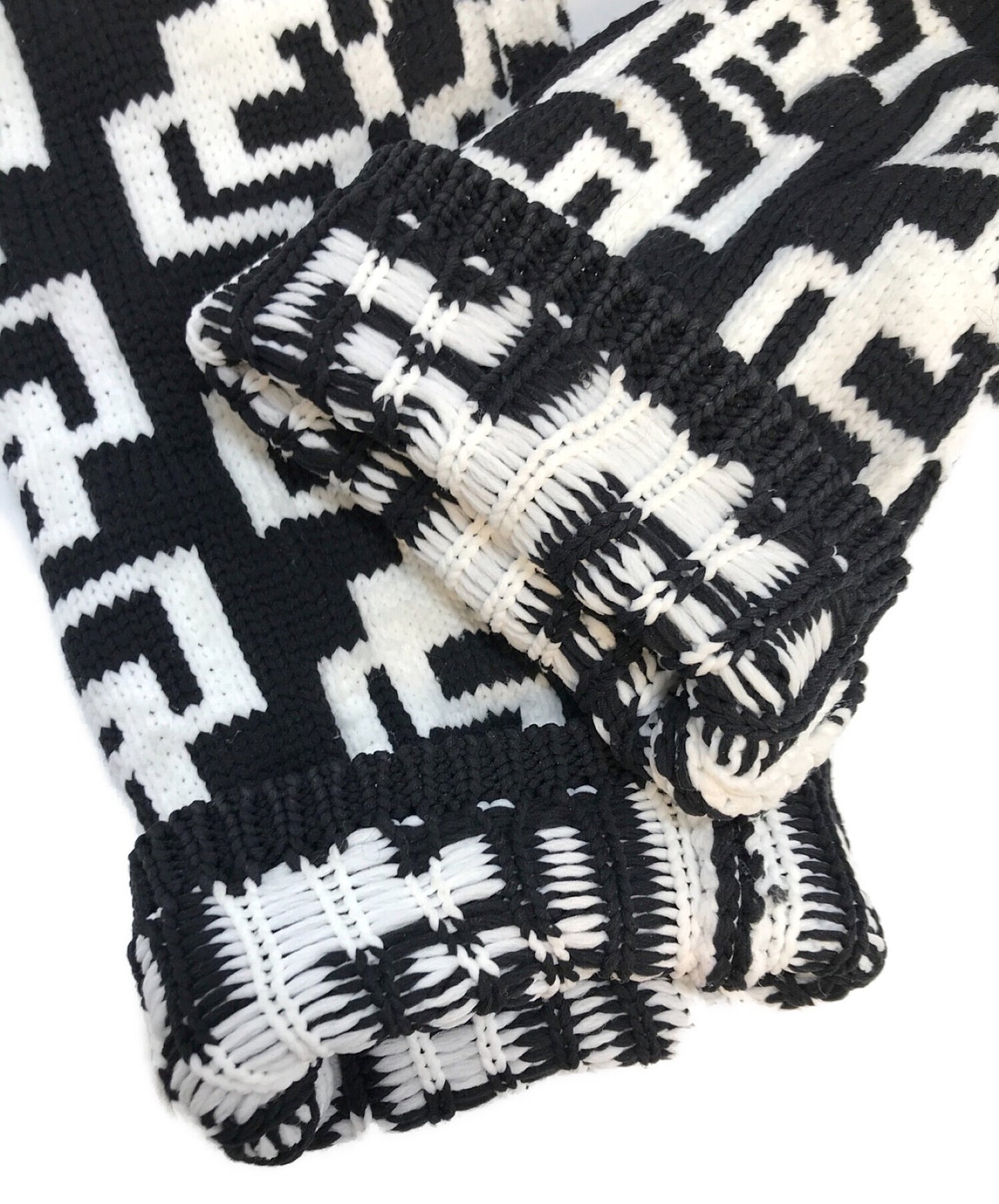 Comme des Garcons Homme Plus 기하학적 패턴 승무원 목 점퍼 ph-n012