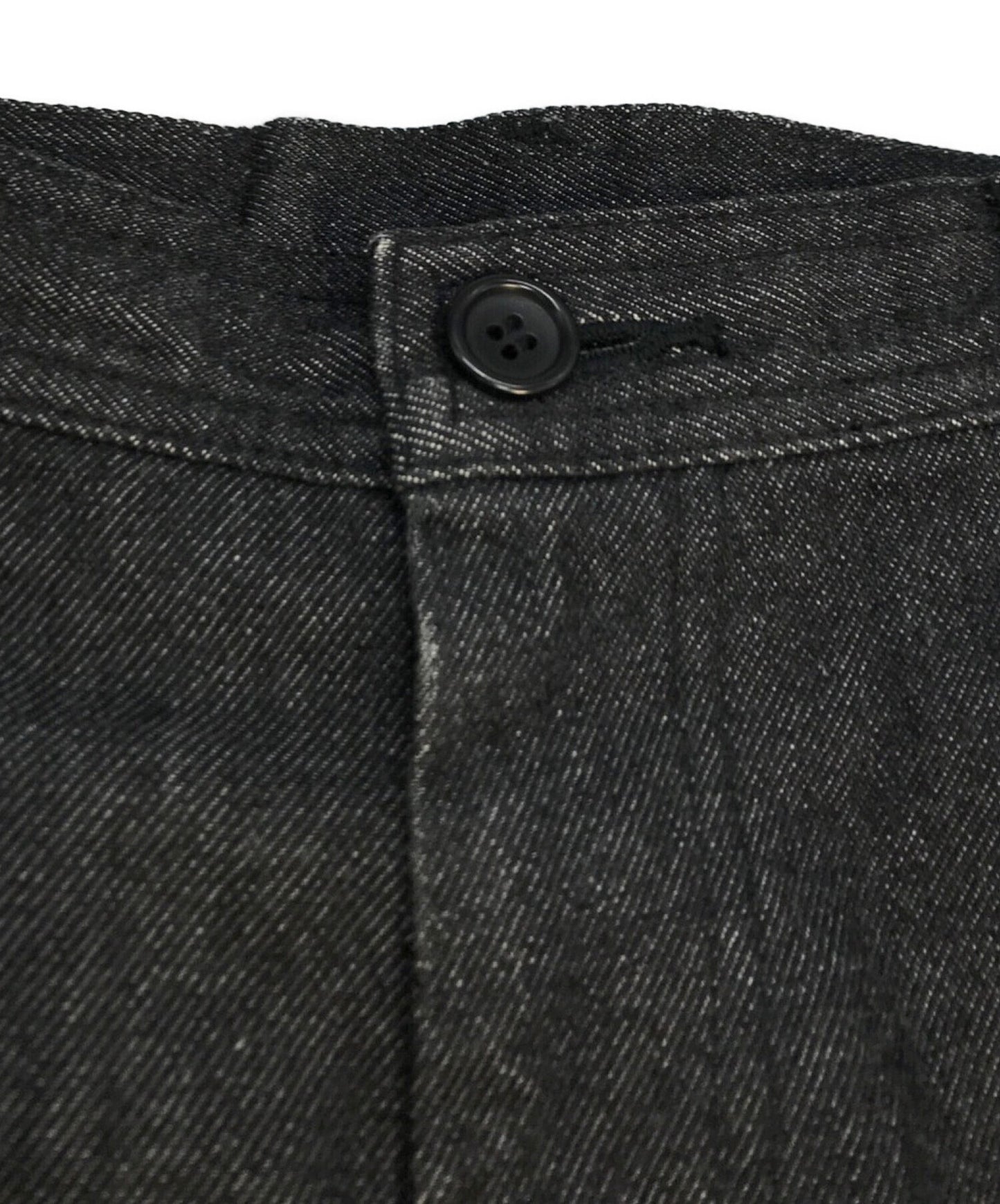 Comme des garcons homme plus warp ribbed กางเกงยีนส์ pp-04054s