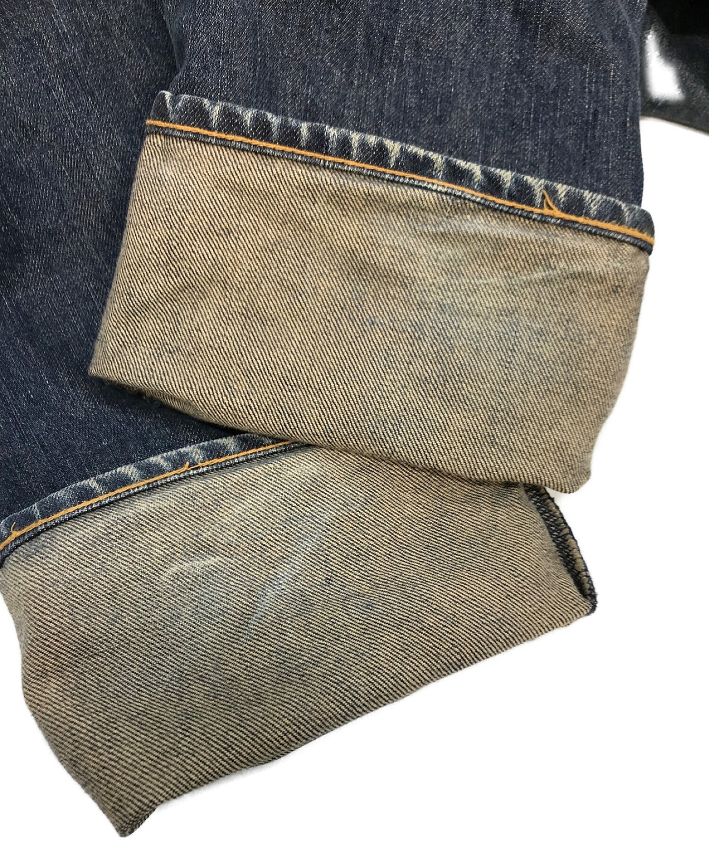 Undercover 02AW 마녀 용어화물 데님 바지 v211