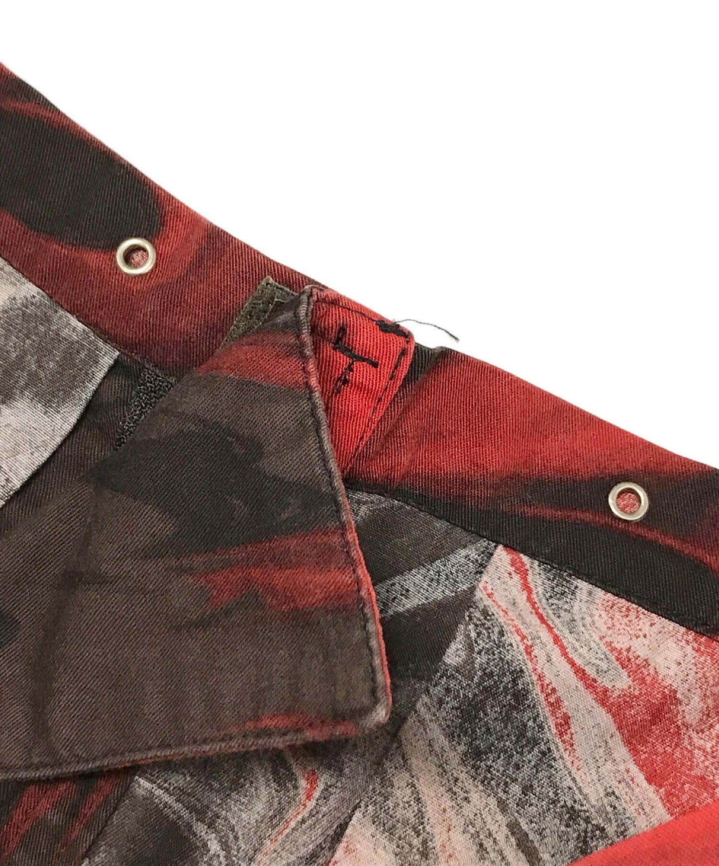 Gucci大理石大裤子