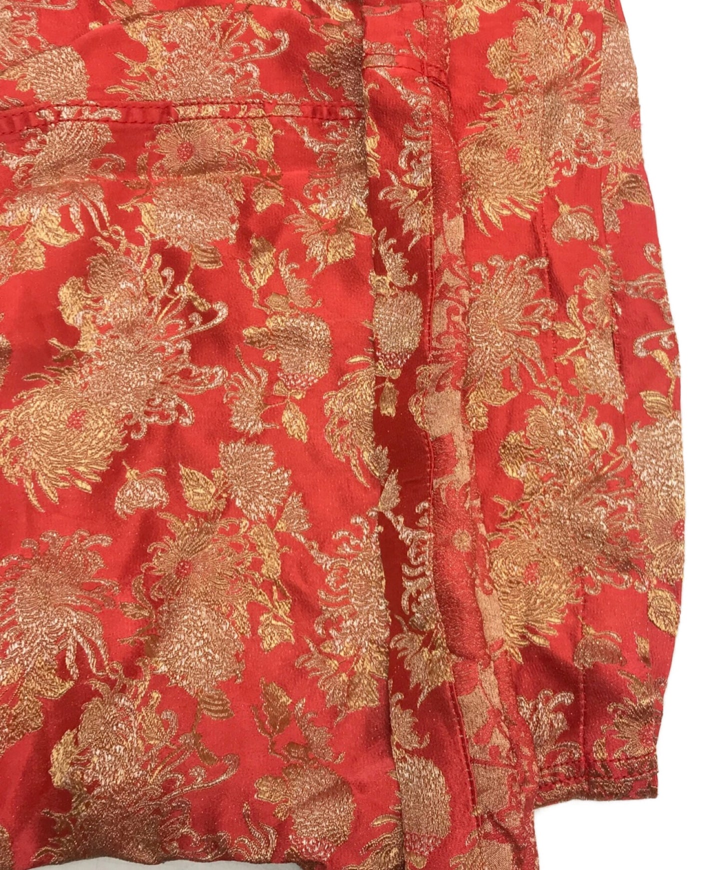 Comme des Garcons Homme Plus 넓은 자수 바지/중국 바지/얇은 바지