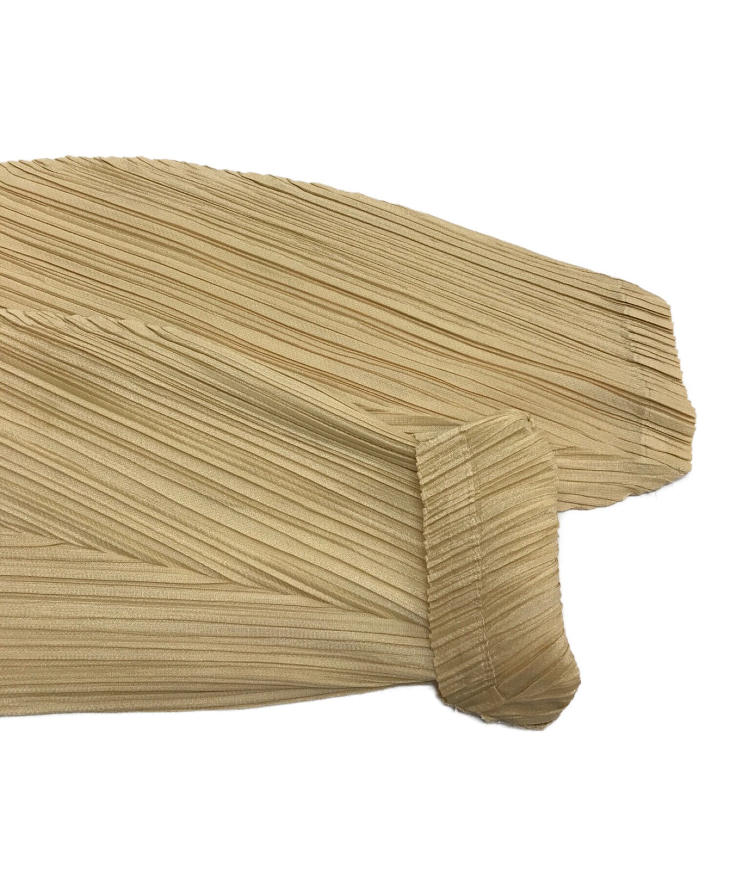 褶请长袖百褶连衣裙