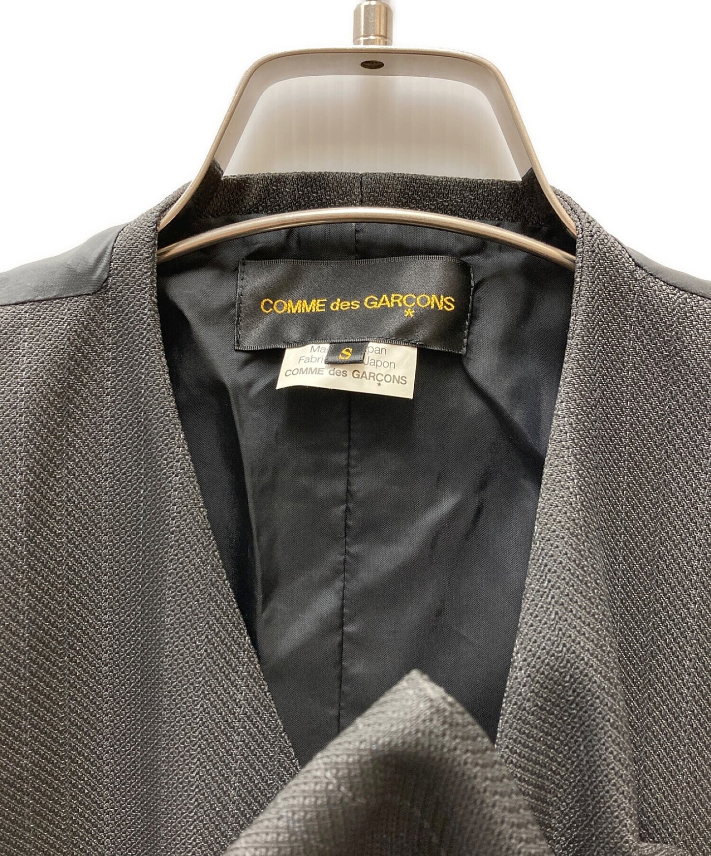 Comme des Garcons Ribbon圖案設計聚酯帆布吉列/背心GL-V002