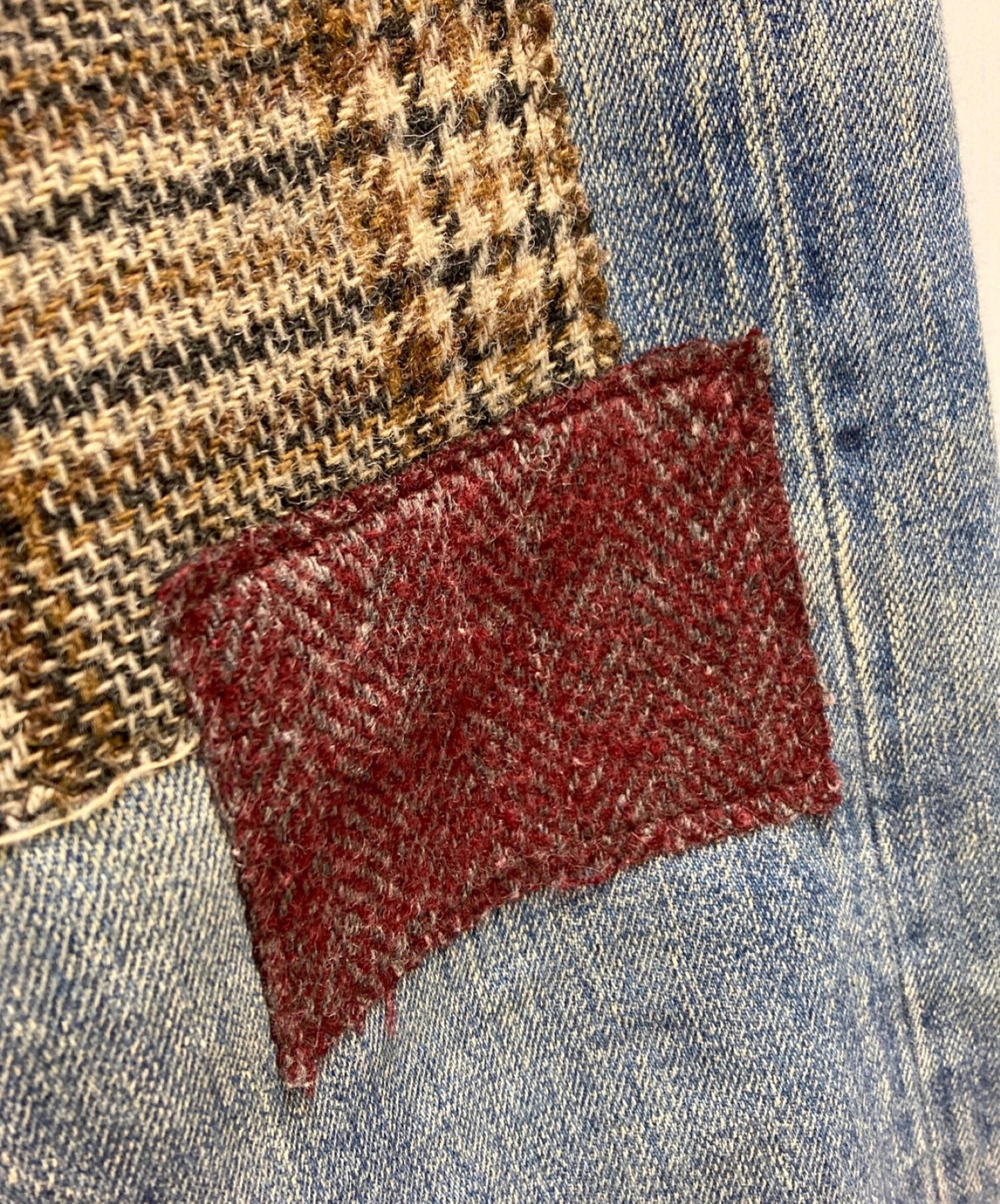 Junya Watanabe Comme des Garcons Cell Bitch牛仔褲/牛仔褲XF-P014