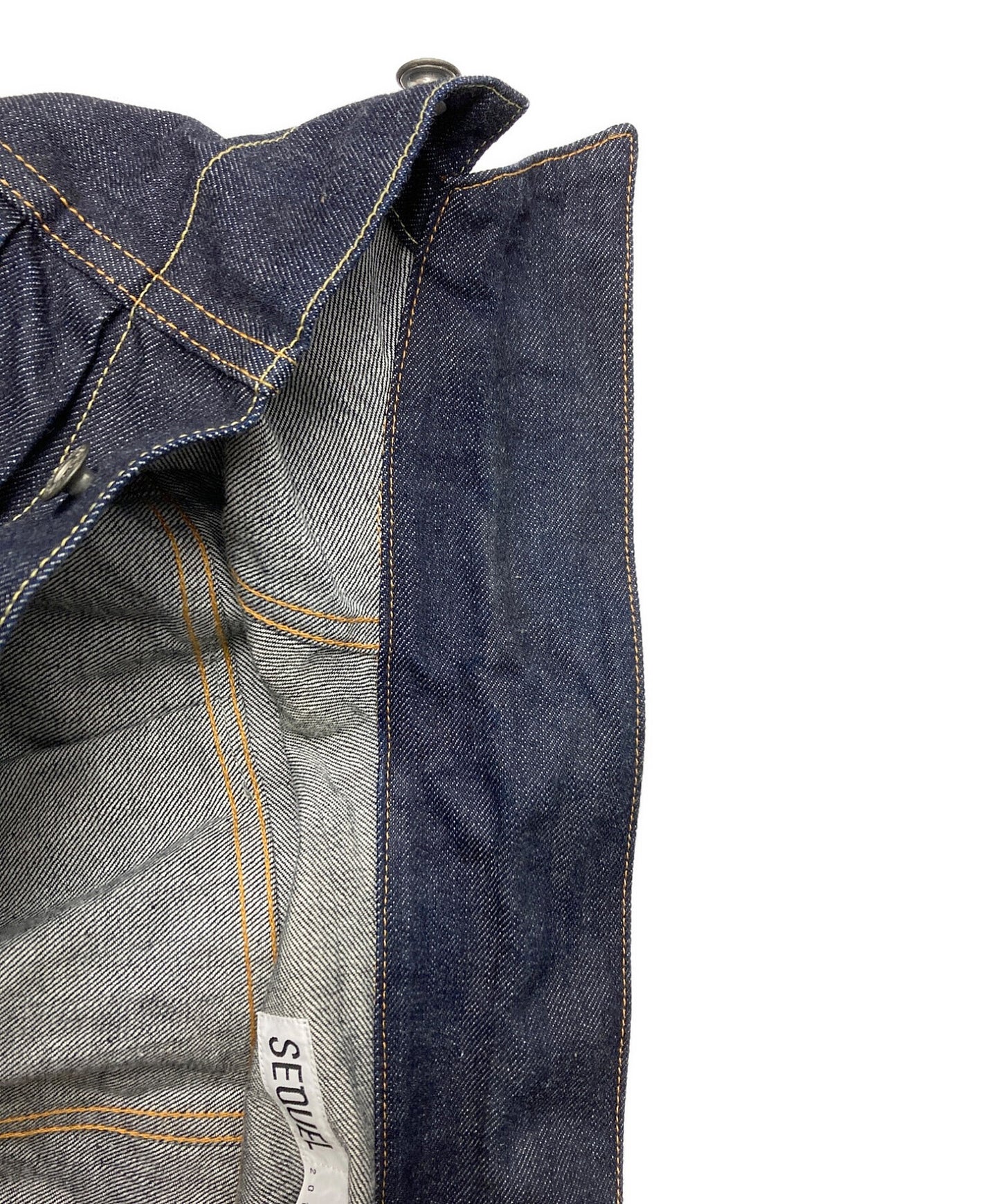 续集徽标印刷的牛仔夹克