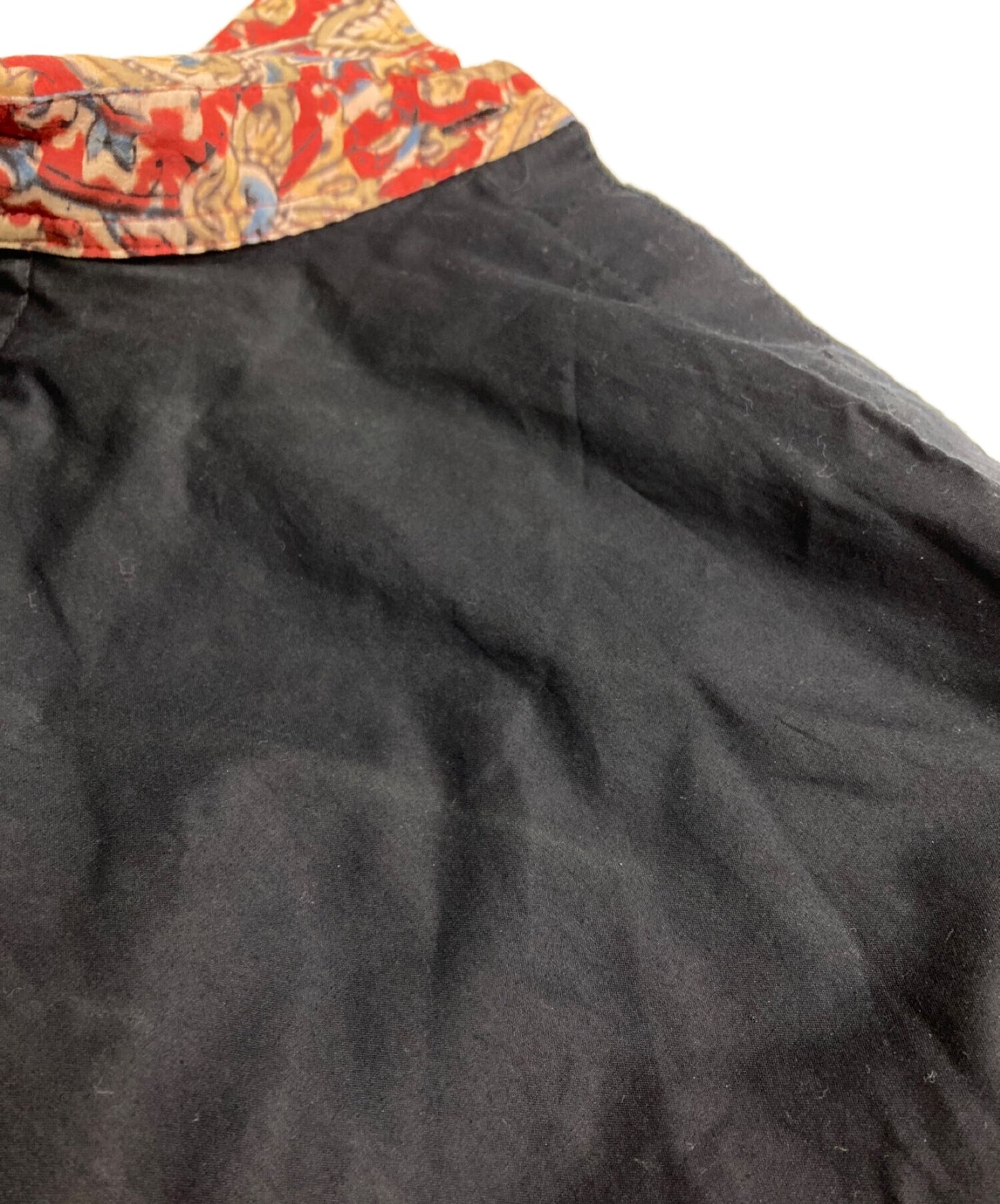 yohji yamamoto 이중 레이어드 전면 HZ-B82-837-1-02와 함께 homme 셔츠