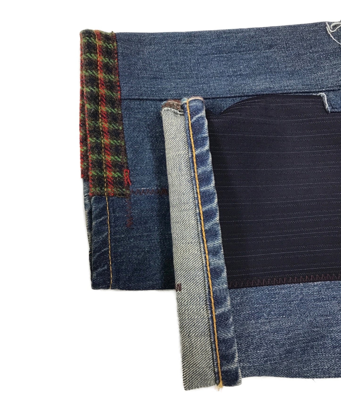 Junya Watanabe Man 패치 워크 데님 바지 WJ-P204