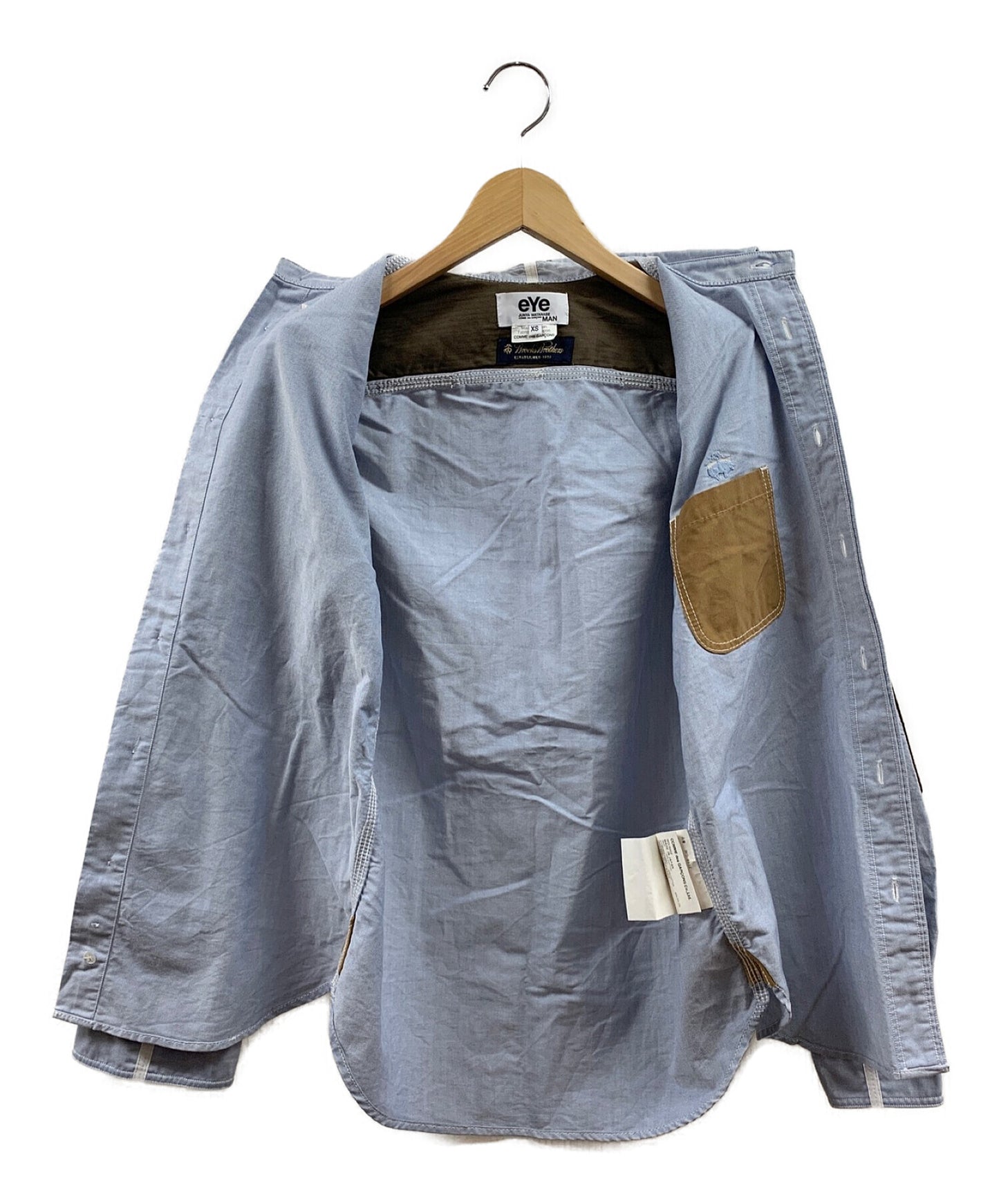 Eye Comme des Garcons Junya Watanabe Man Corduroy เสื้อสองชิ้น WD-B902