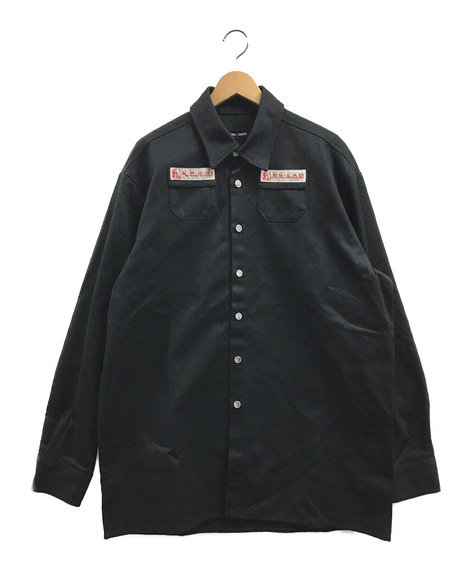 RAF SIMONS SLIM FIT DENIM SHIRT - アウター