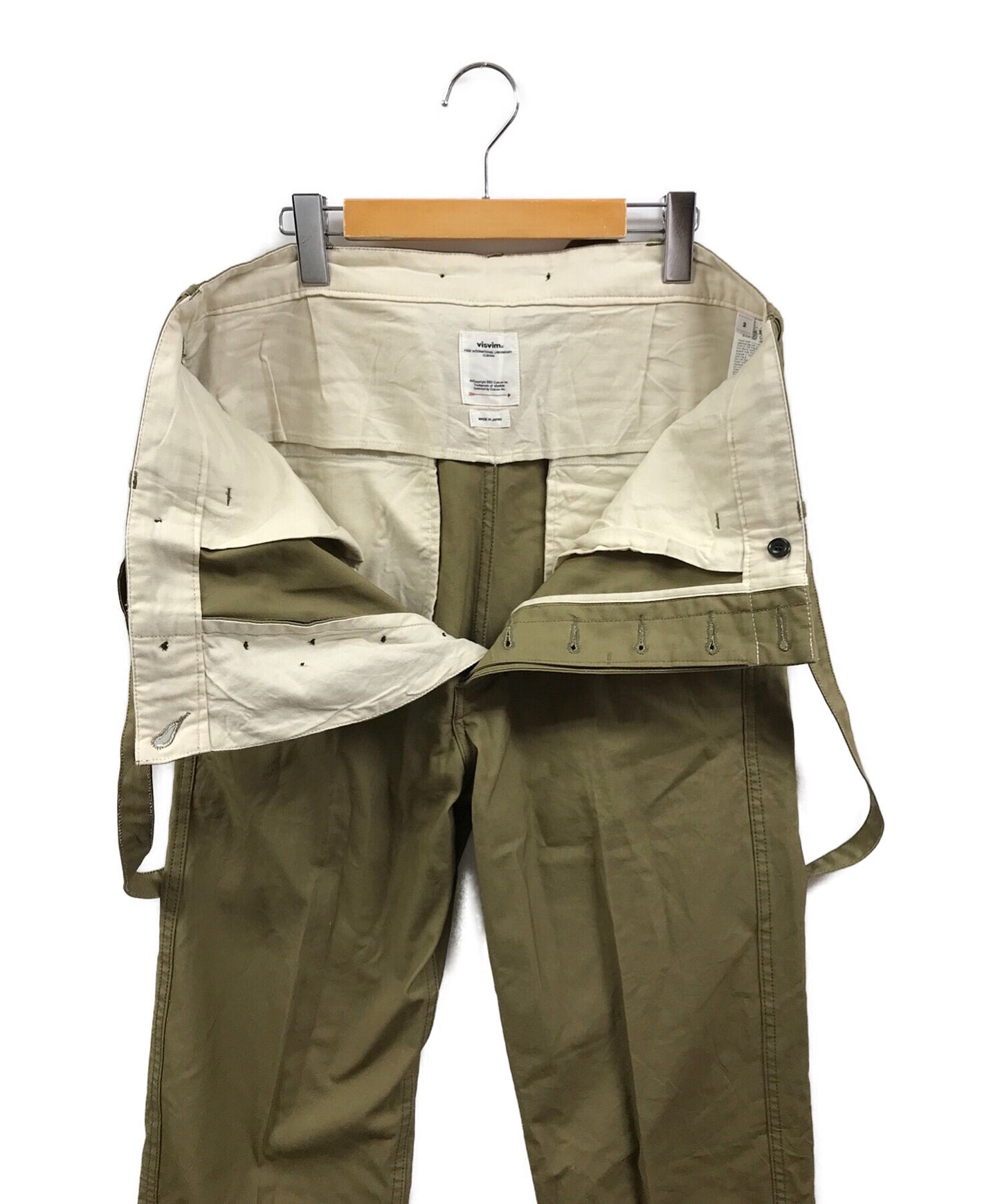 Visvim 19SS Camus Braces Pants WD 119105008008