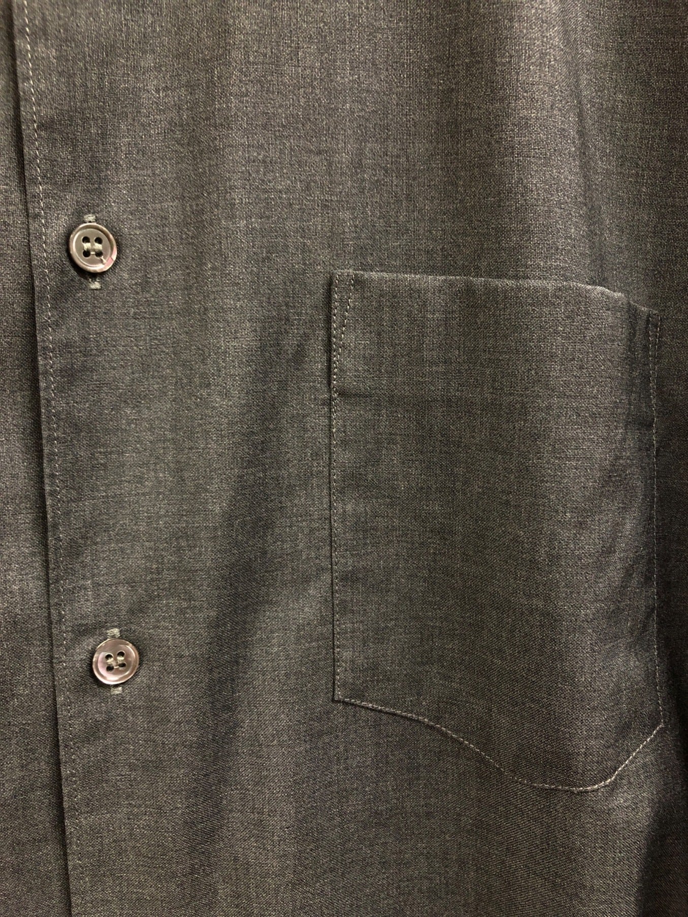 Comme des Garcons 셔츠 영원히 울 셔츠 FZ-B302