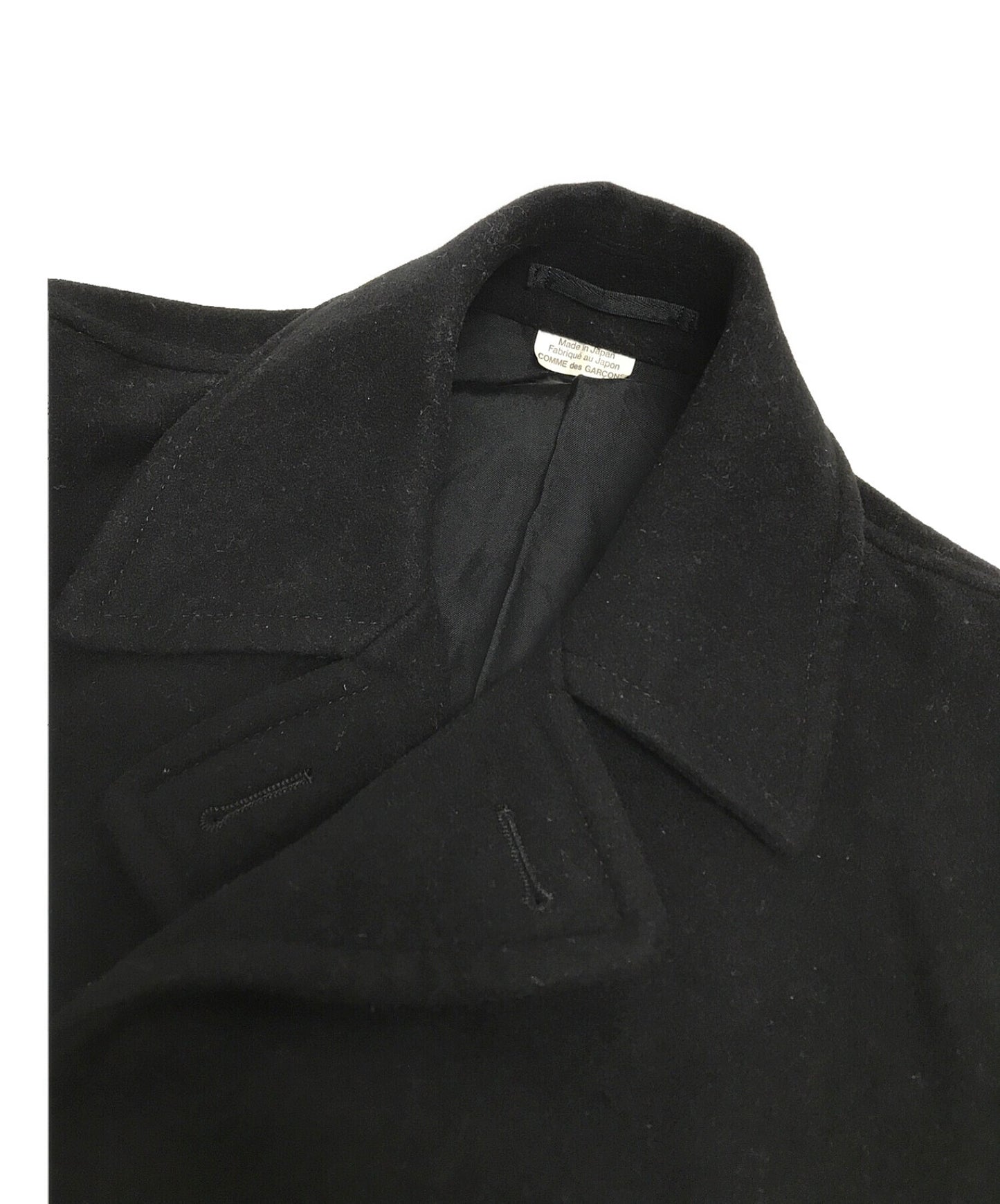 Comme des Garcons Homme Deux P 코트 더블 AD2018 DB-C005