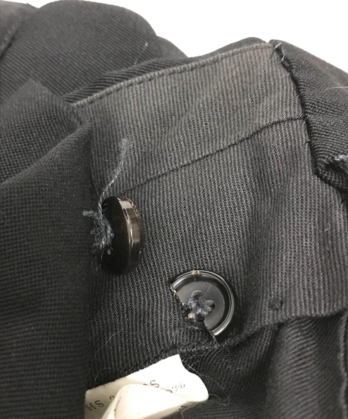 Comme des Garcons Homme 설정 슈트 맞춤형 이중 와이드 아카이브 AD1992 HS-28018S