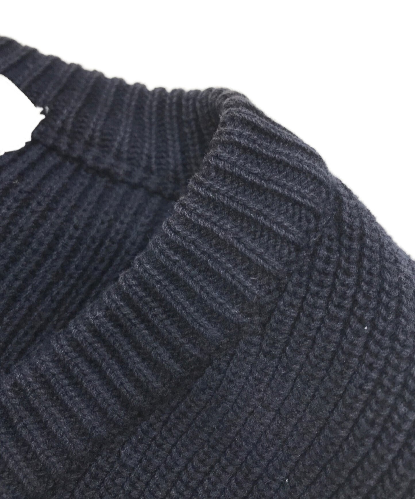 Comme des Garcons Homme Back徽標印刷V領編織80的舊檔案傑作HN-1110260