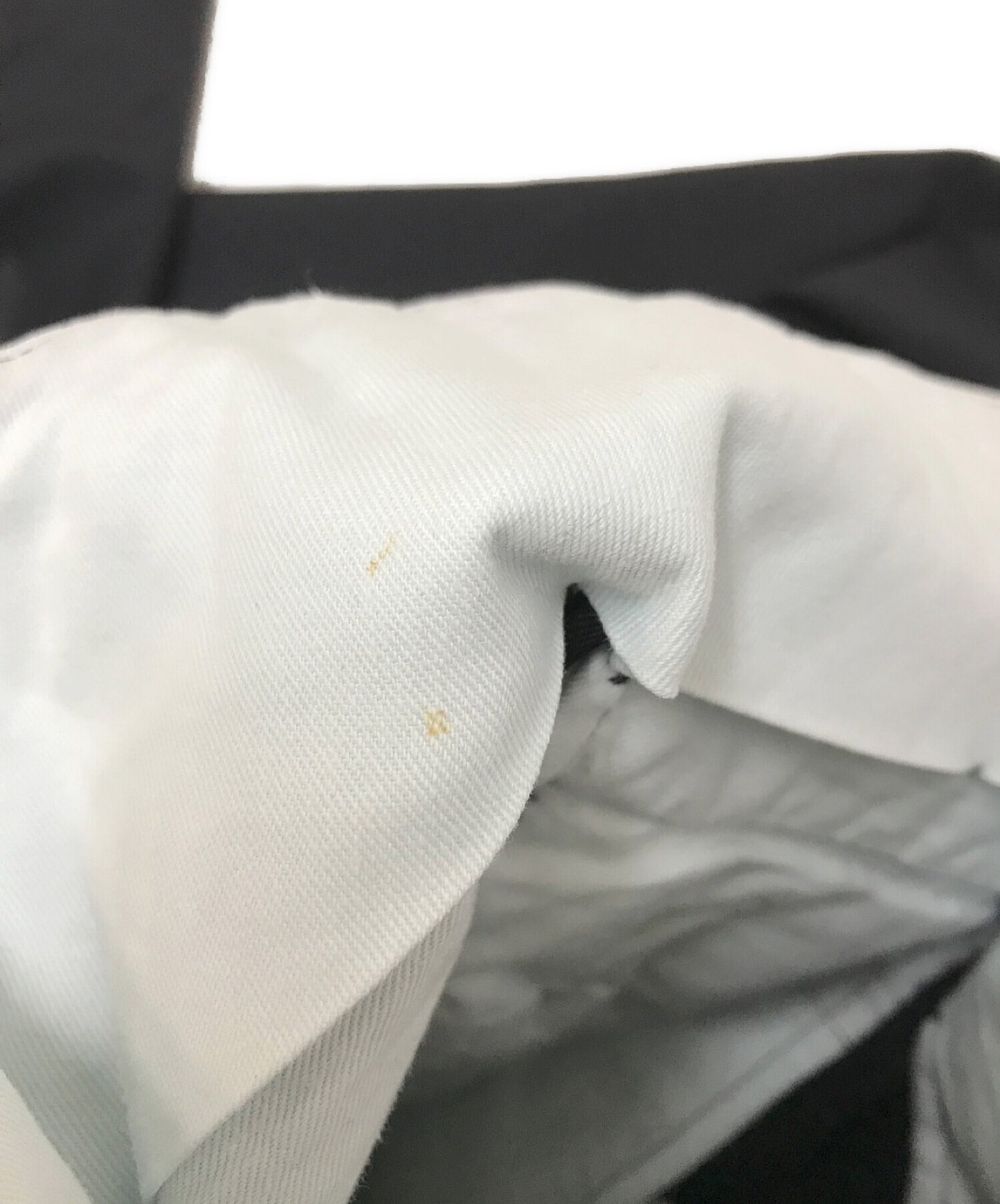 Comme des Garcons Homme Plus Poly-Cushioned Stolate 바지가 지퍼 플라이 플라이 PS-P075