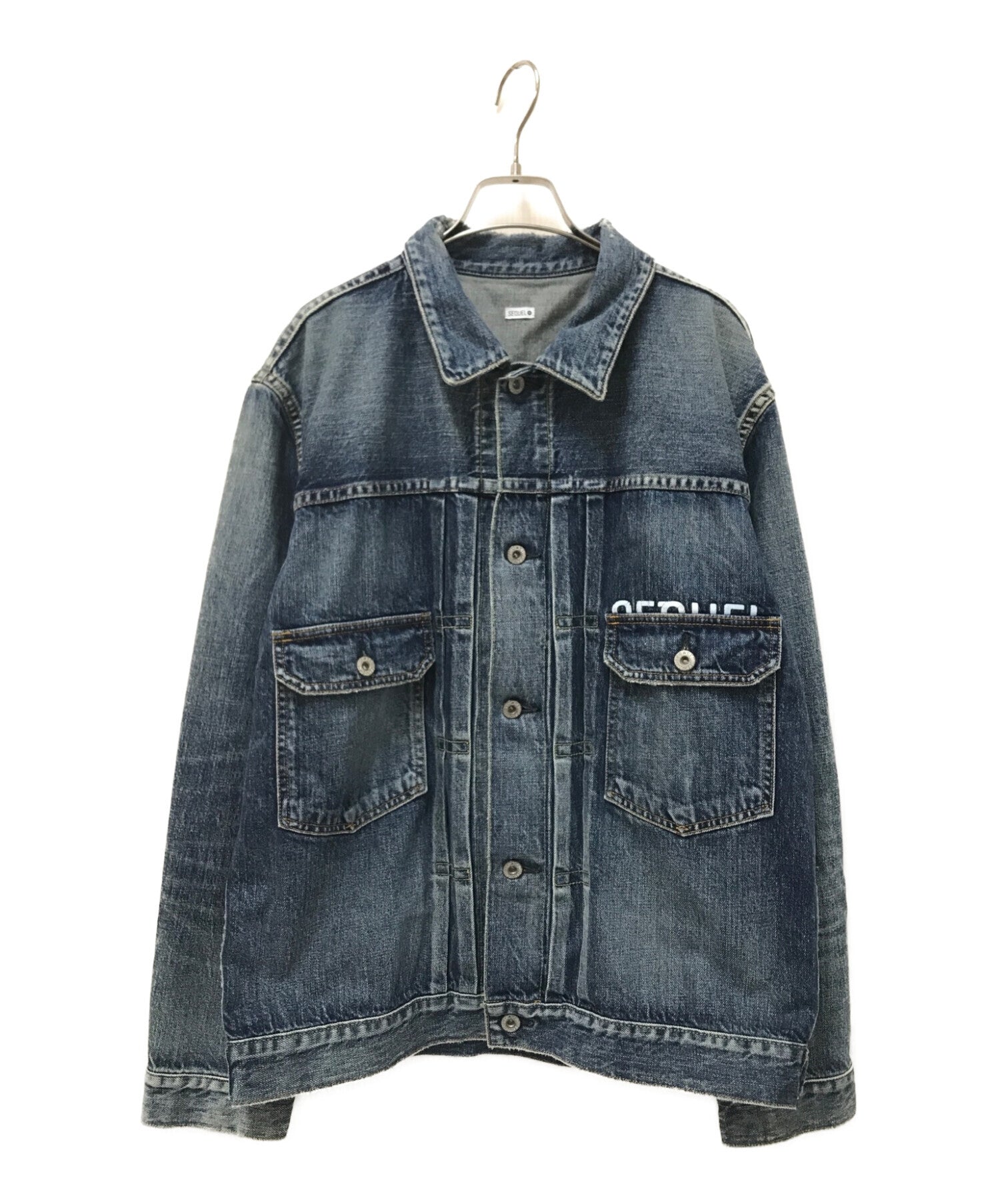 Pre-owned] SEQUEL 2nd Damaged Denim Jacket Popular Collaboration Regu –  Archive Factory