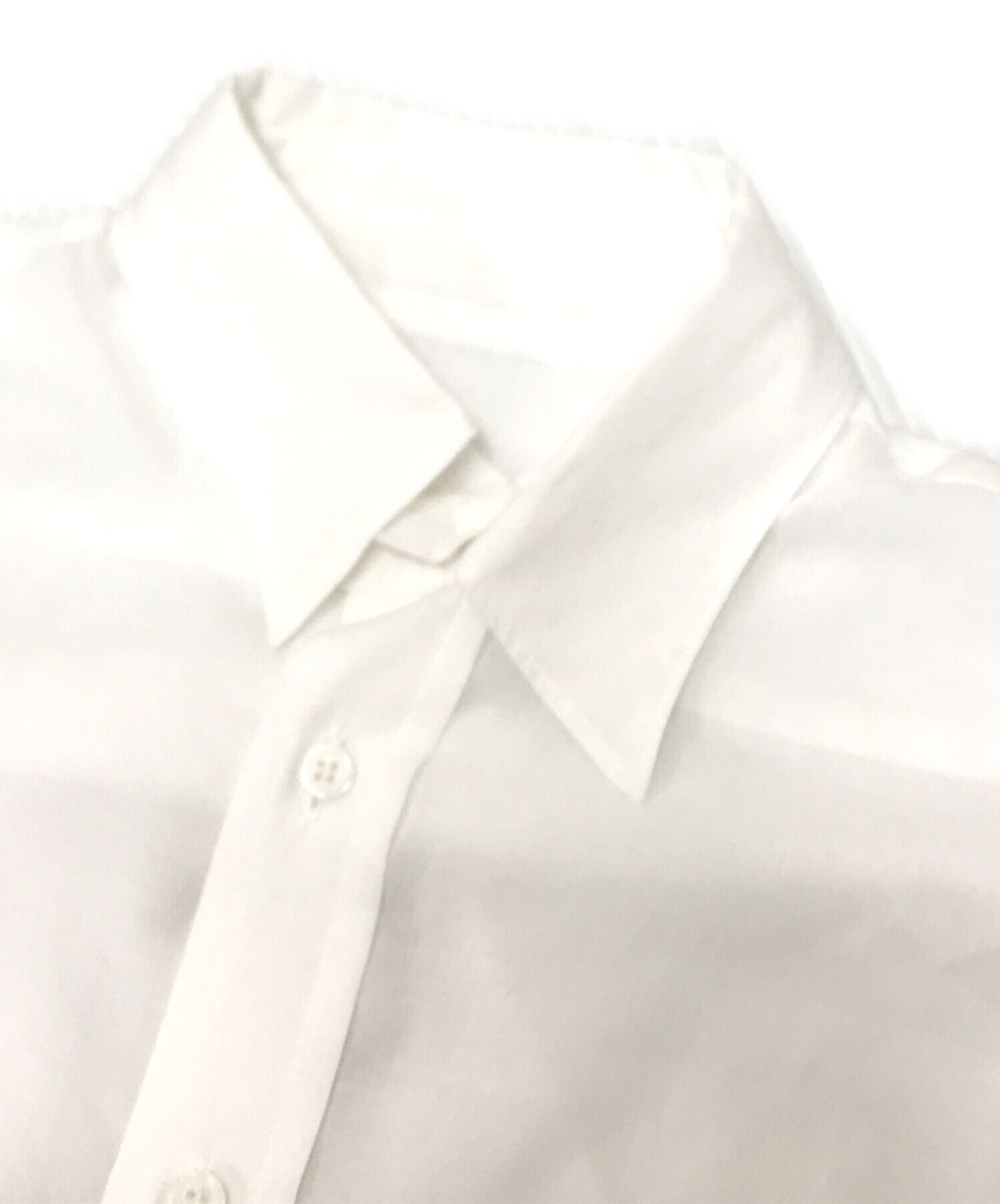 Yohji Yamamoto纤维素草坪可拆卸。C.RS.B衣领设计衬衫纤维素衬衫FG-B86-201