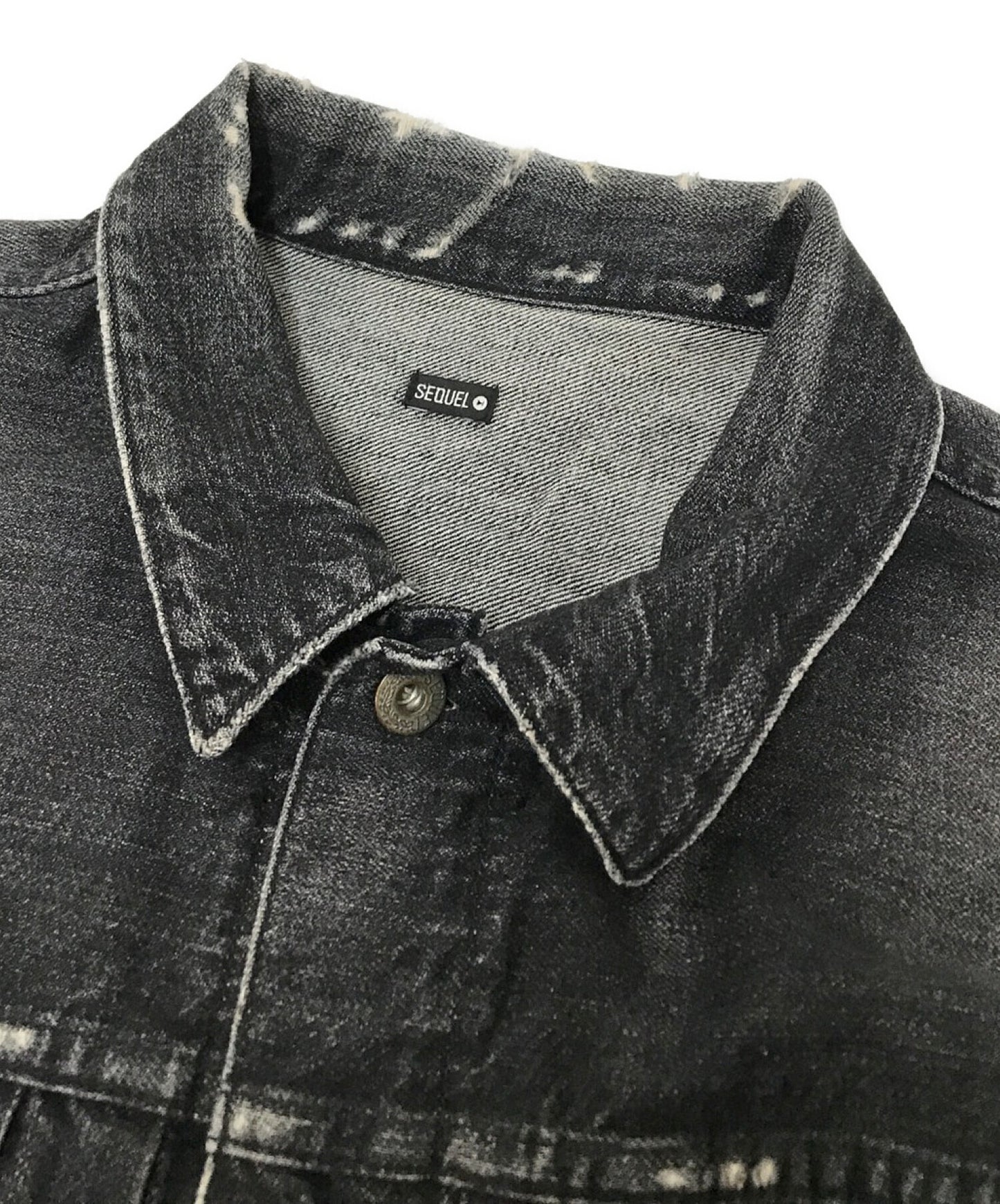 續集損壞牛仔夾克夾克損壞的街道SQ-22SS-JK-02