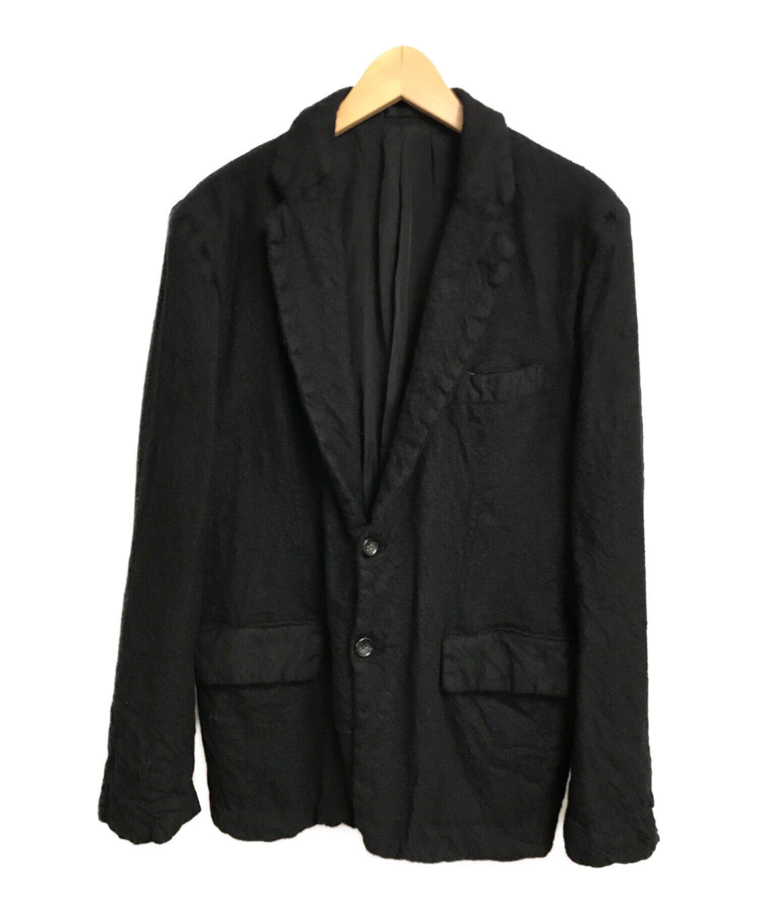 COMME des GARCONS HOMME Wool Shrunken Tailored Jacket HT-J025