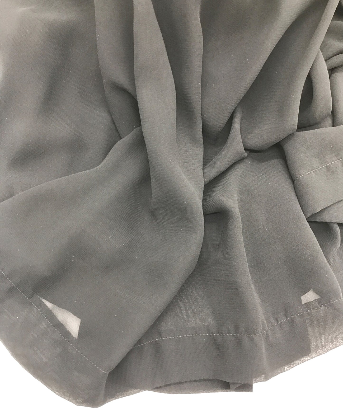 Comme des Garcons 전면 모피 주름 드레스 GQ-O017