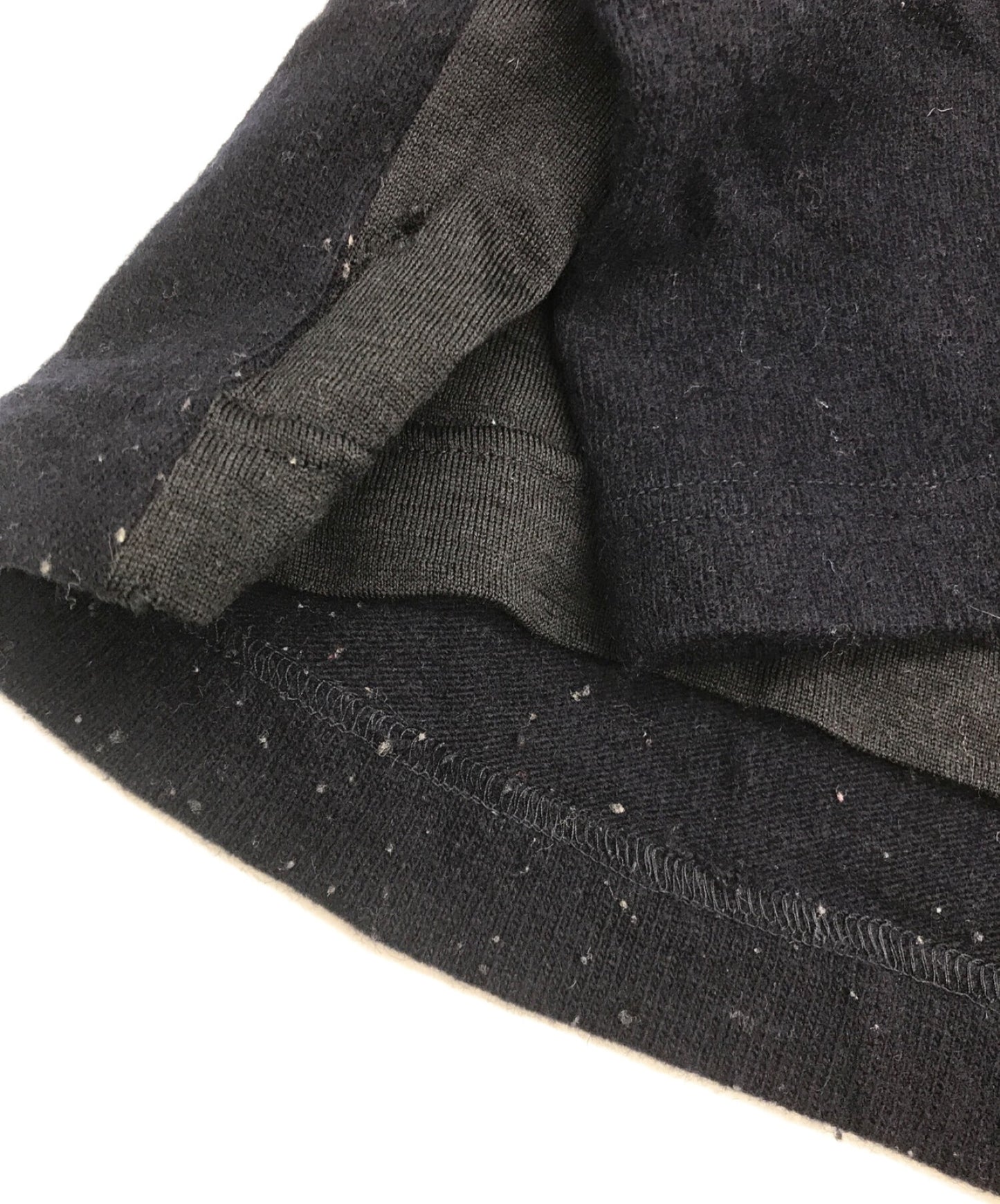 Comme des Garcons เสื้อเชิ้ตการเย็บปะติดปะต่อกันถัก W10213