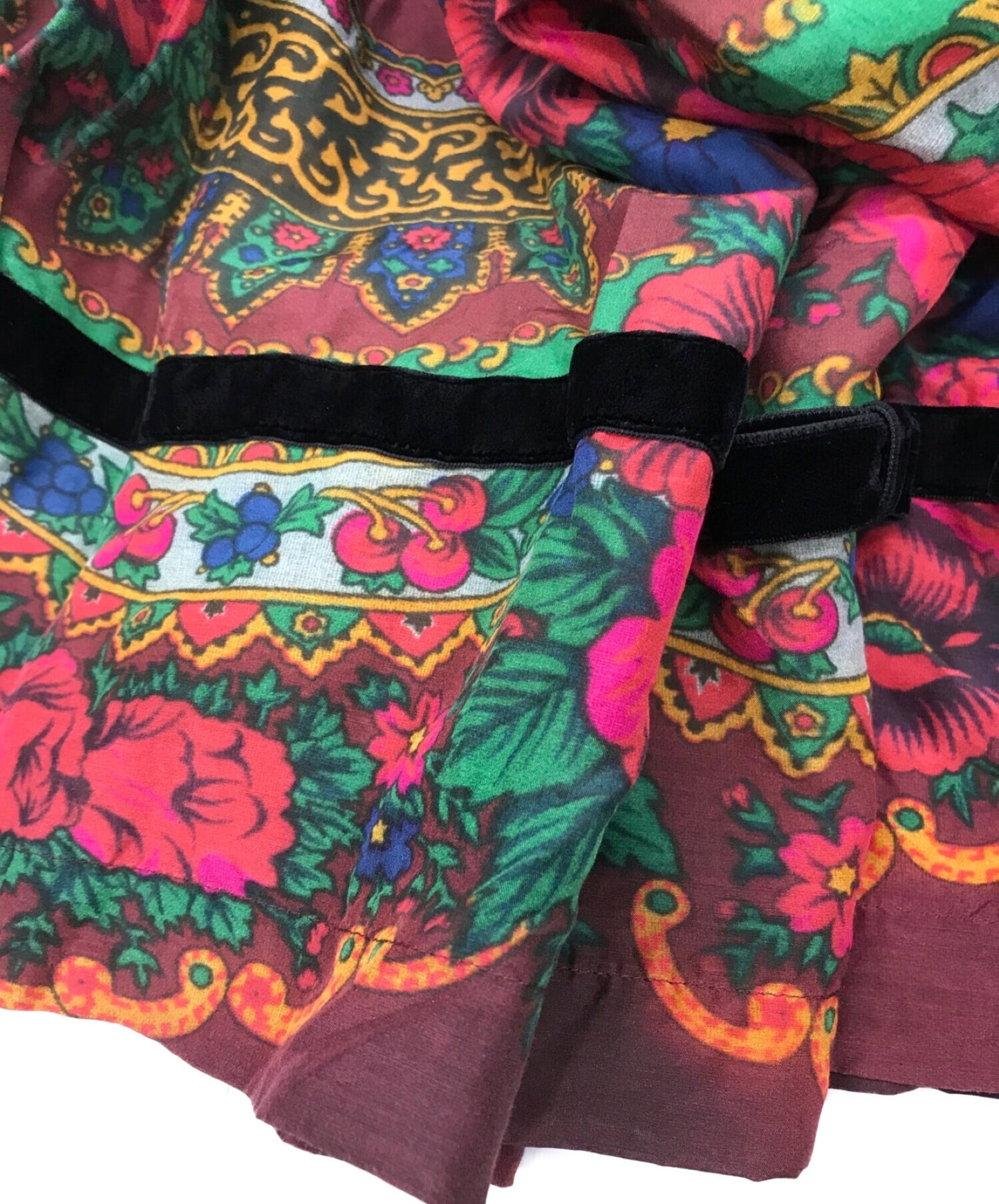 Comme des Garcons Girl Tencel All-Over Ribbon Skirt NC-S005