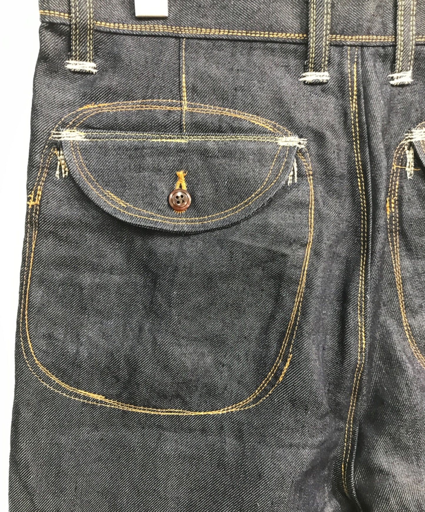 COMME DES GARCONS JUNYA WATANABE MAN亚麻缝线牛仔裤WG-P025 AD2020 WG-P025