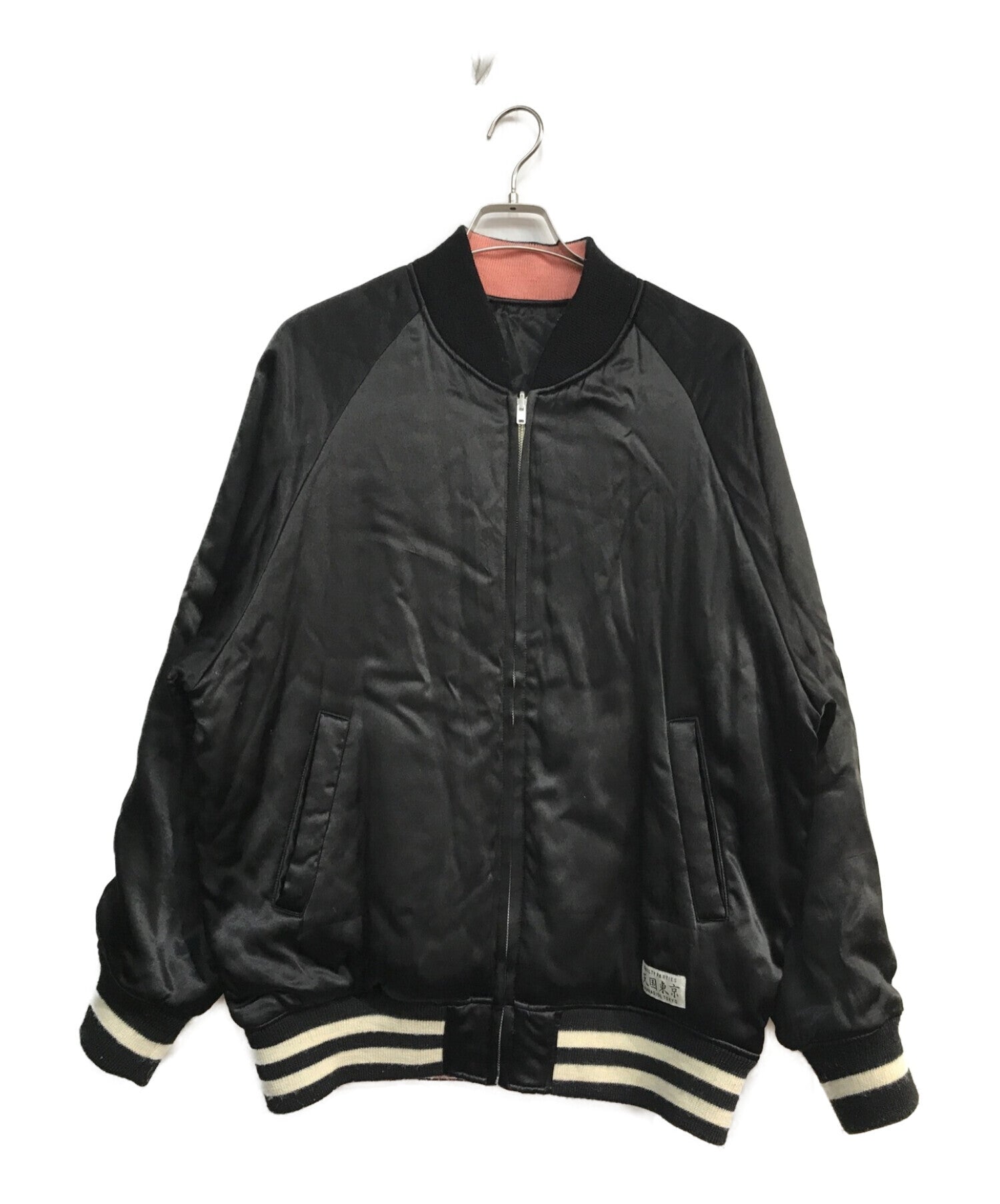 WACKO MARIA TIM LEHI / REVERSIBLE SKA JACKET Black 22FW-WMO-BL21 TENGO