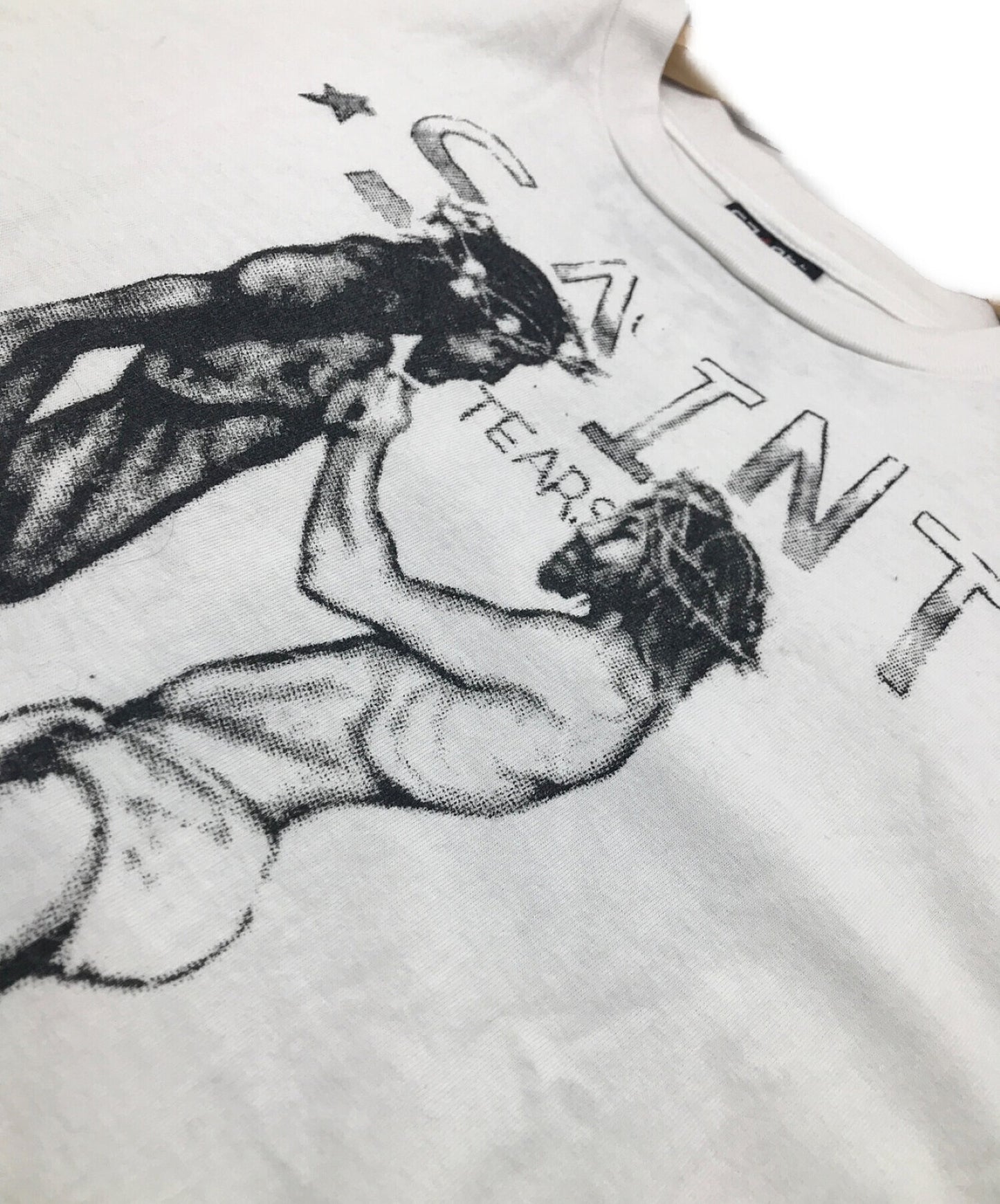 Saint Michael Xdenim眼淚SM45 S/ S T卹/牛仔淚SM45短袖T卹