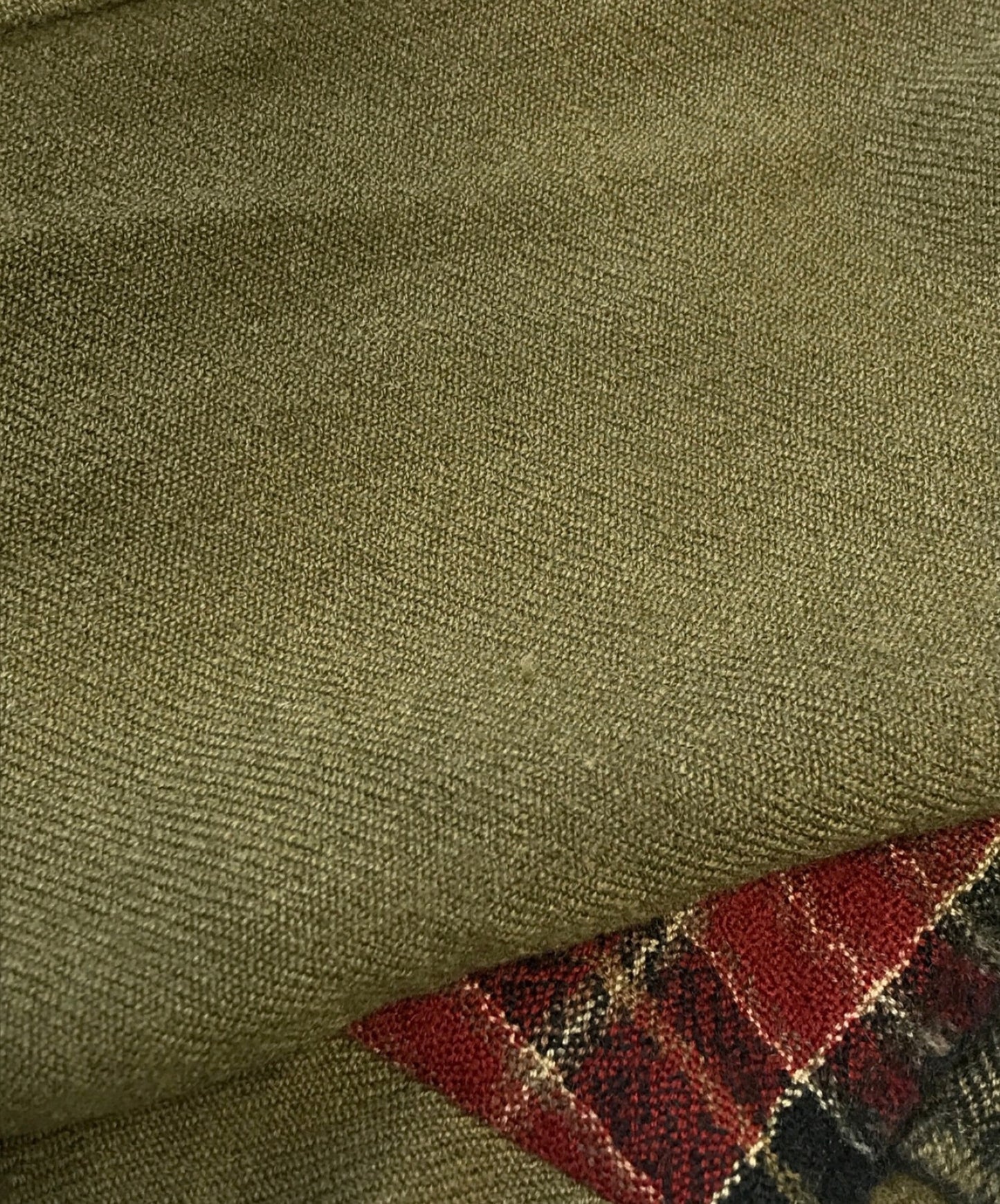 Comme des Garcons襯衫縮水拼布羊毛夾克