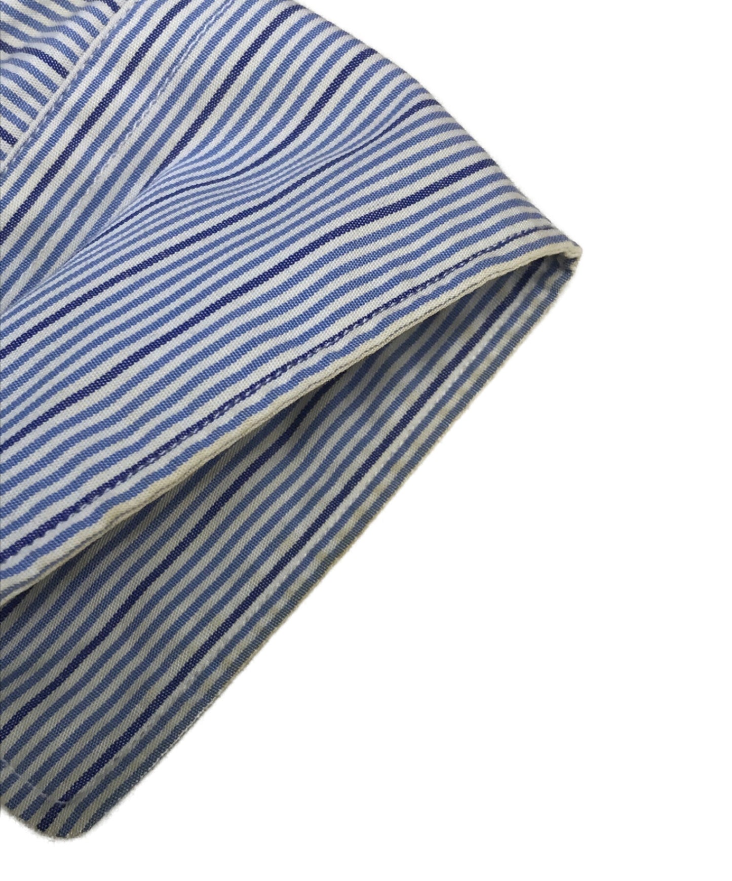 Comme des Garcons 셔츠 00의 전면 확인 스트라이프 셔츠 재킷 S10162