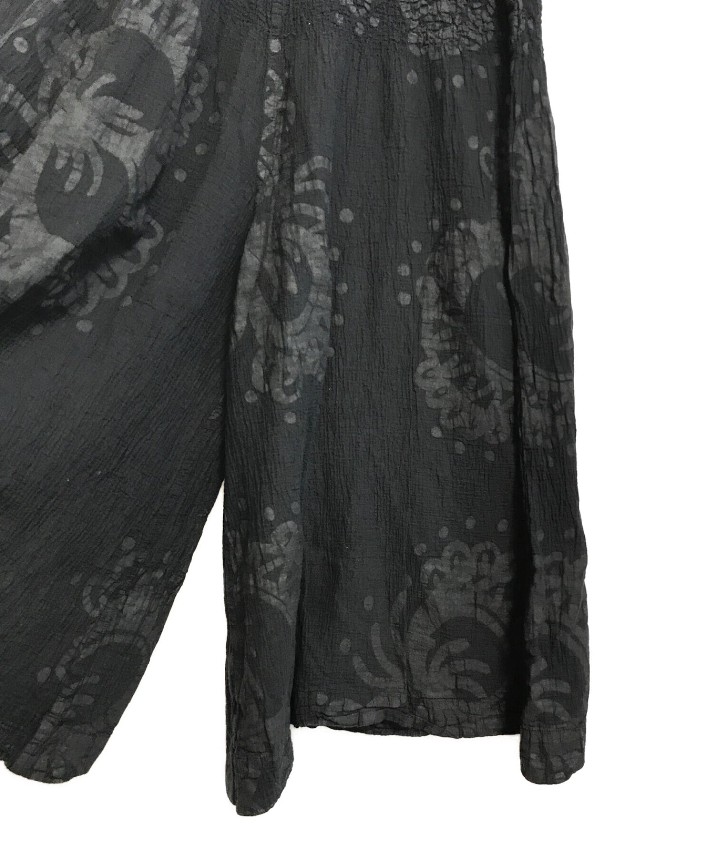 我issey miyake棉花floped褲子Mi12ff842