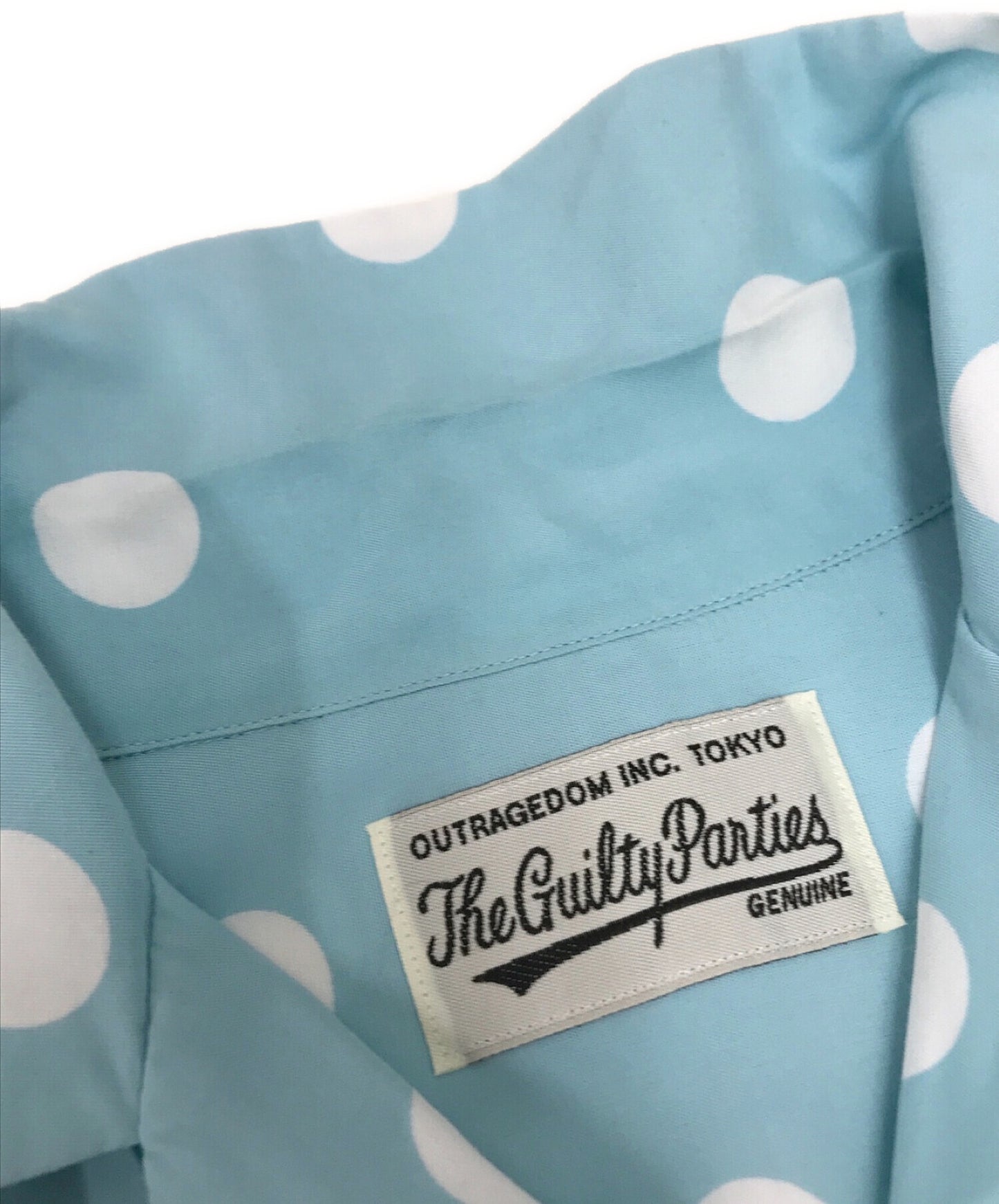 Wacko Maria Dots Open Colle衬衫 / 22SS DOTS OPEN COLLAR SHIERT 22SS-WMS-HI11