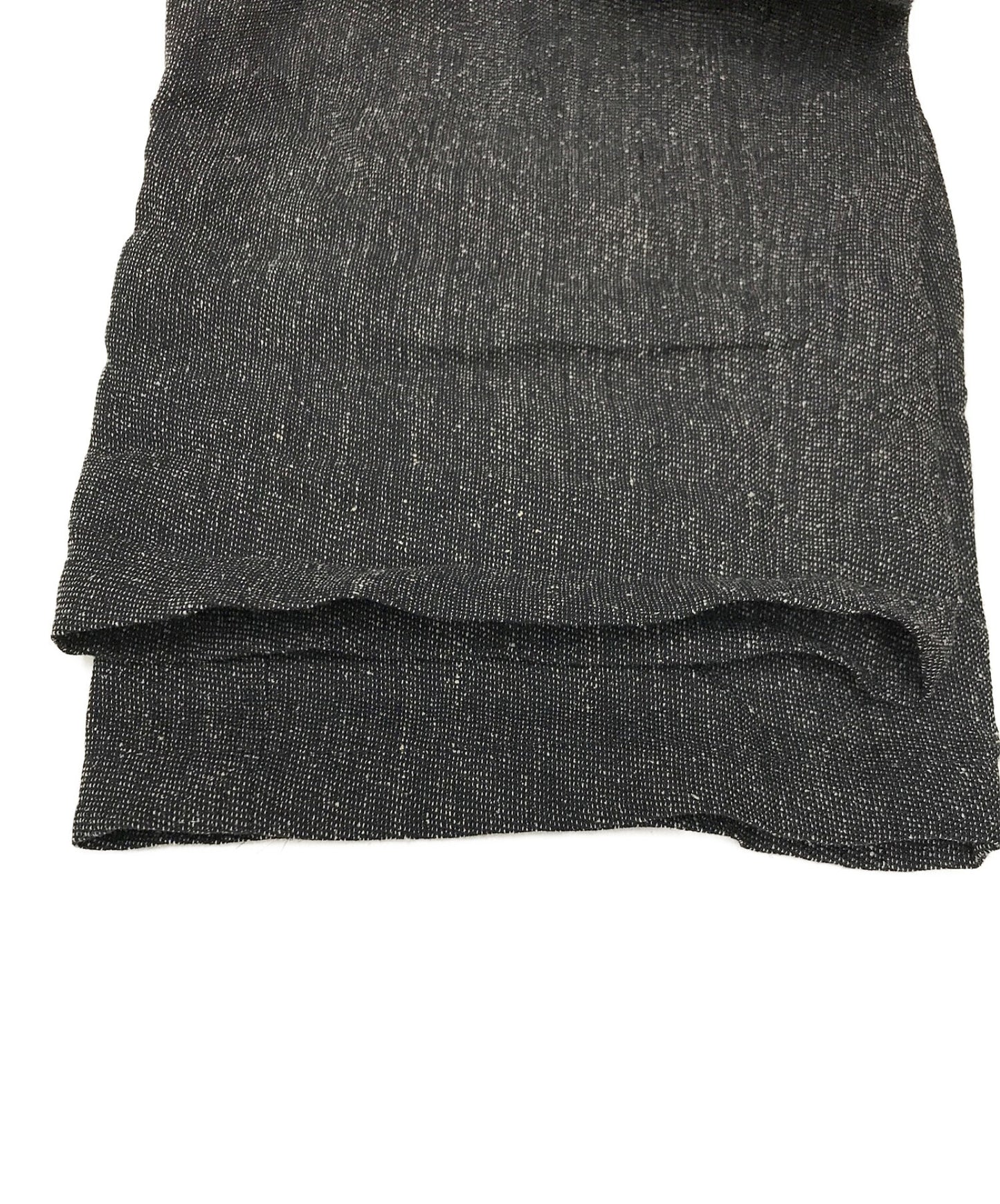 yohji yamamoto pour Homme Silk Linen Wide 바지 HV-P20-319